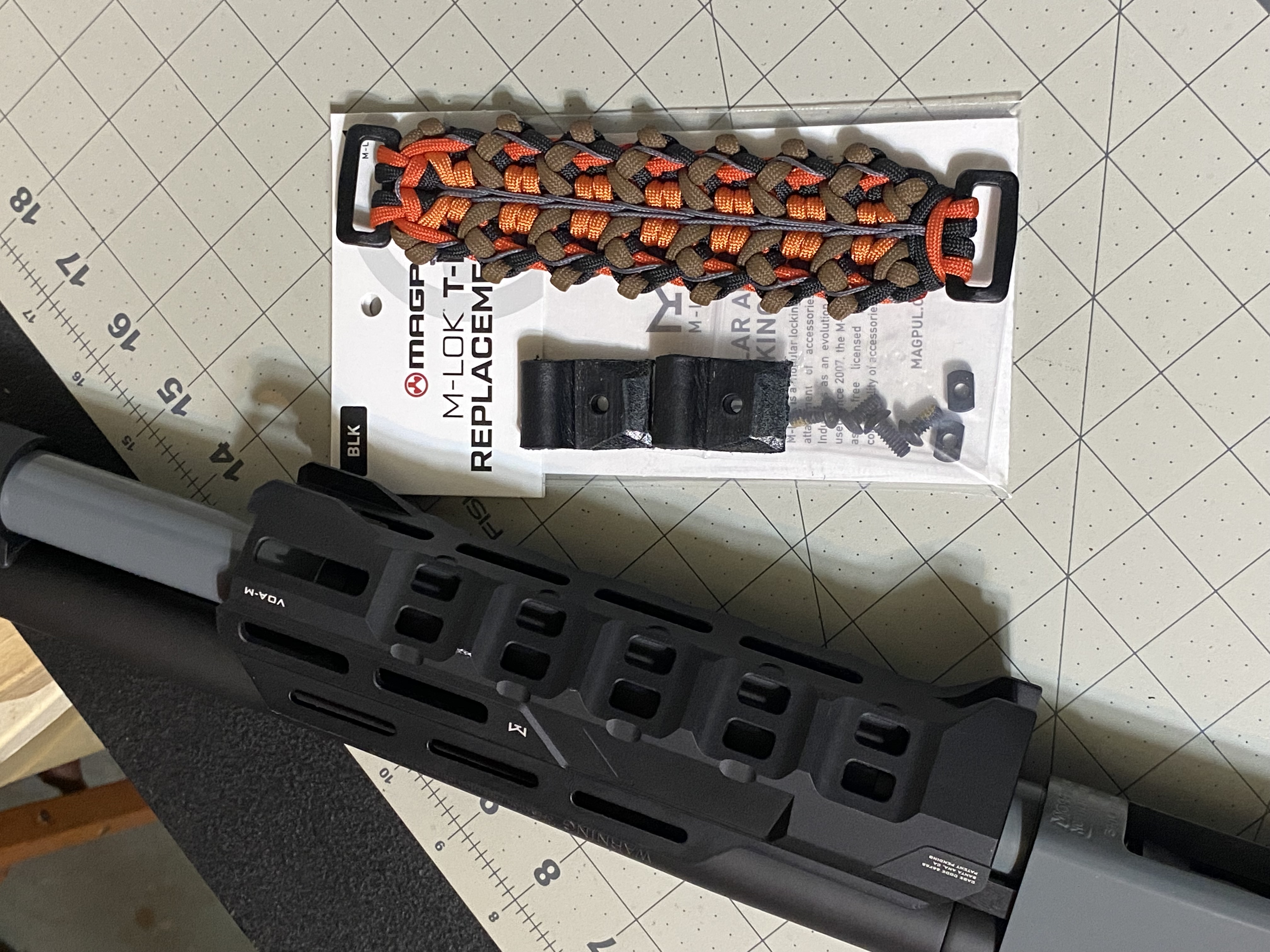 Photo of Custom M-Lok Forend Straps