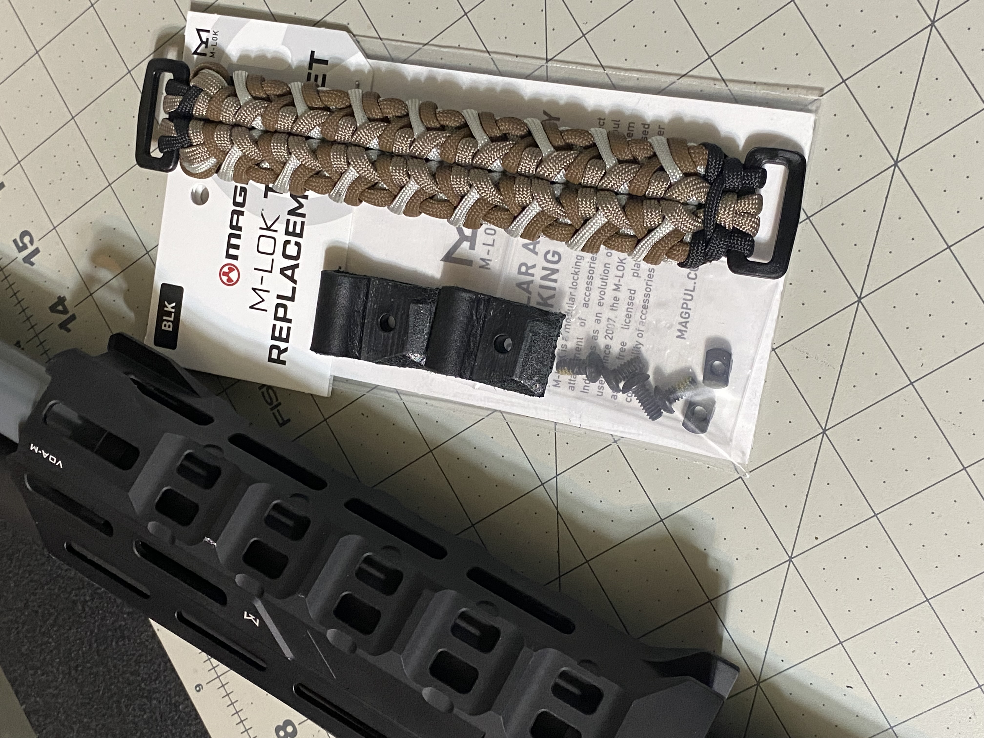 Photo of Custom M-Lok Forend Straps