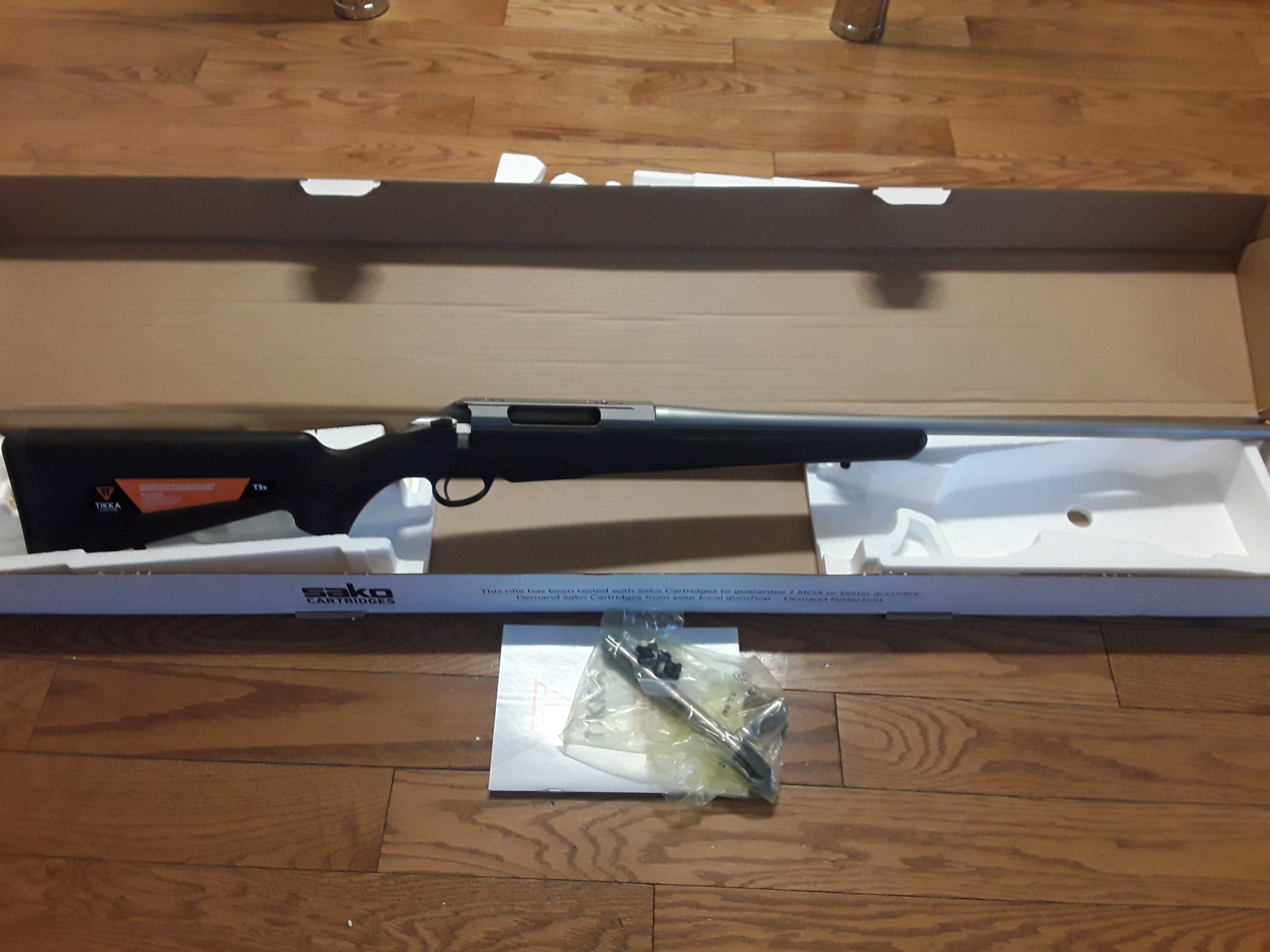 Photo of SOLDFor sale  NIB Tikka T3X 6.5 creedmoor  stainless 