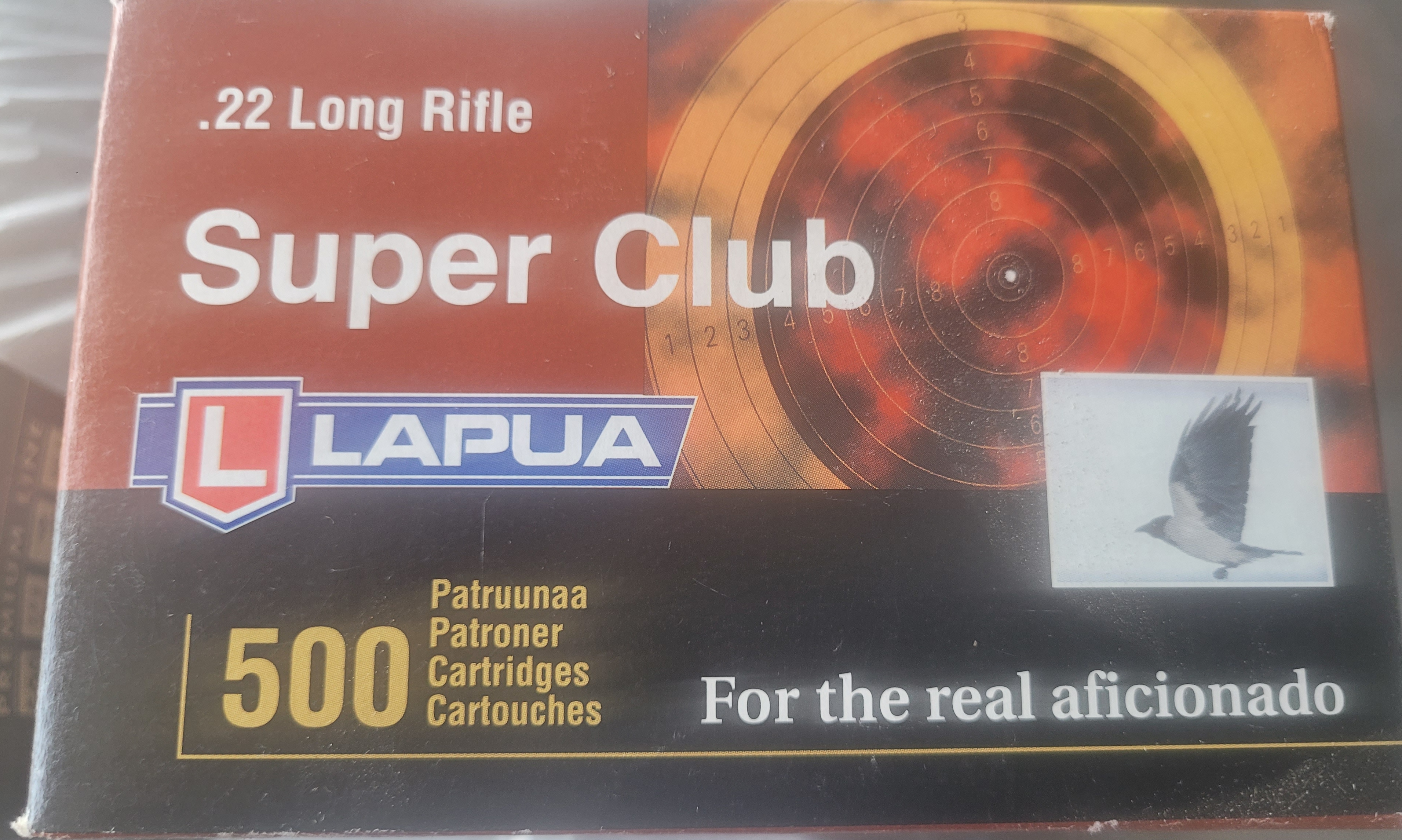 Photo of Lapua Super Club 22lr 2042 rounds 