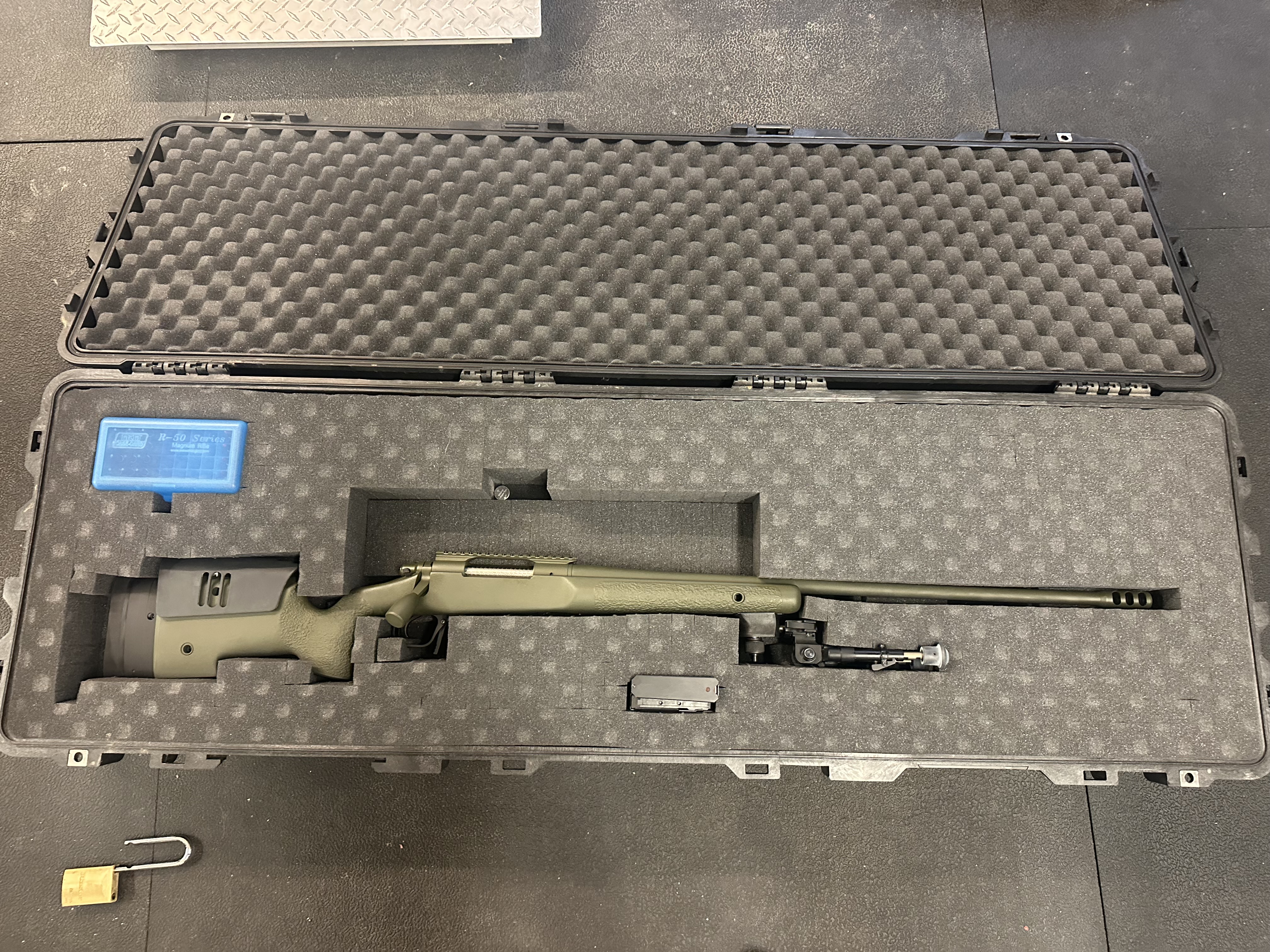 Photo of Remington 700 300wm with McMillan A5 