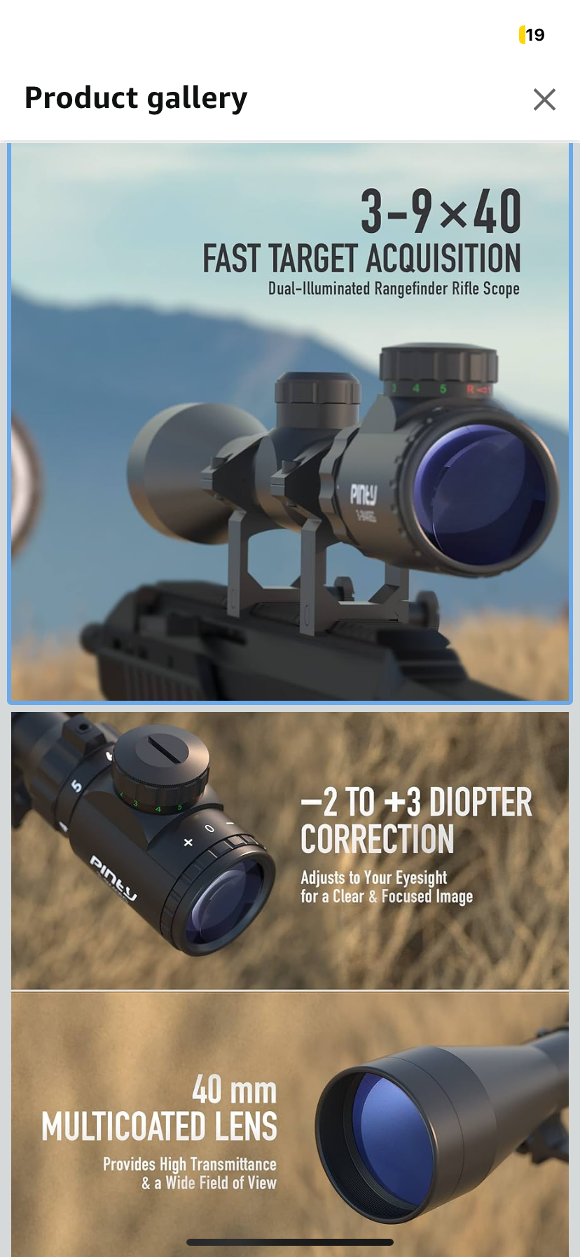 Photo of Crosman Full Auto R1 w/Red & Green Laser Scope