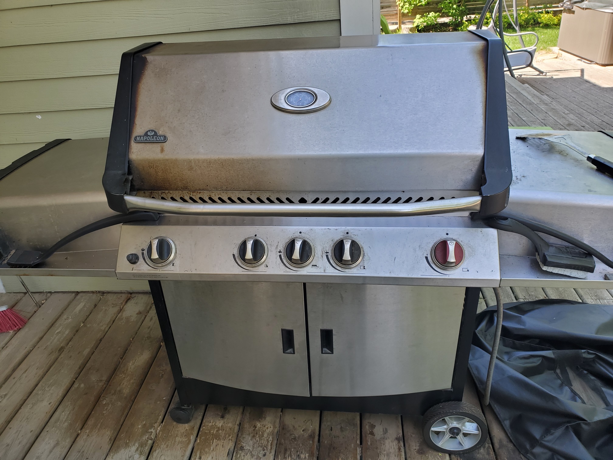 Photo of natural gas bbq