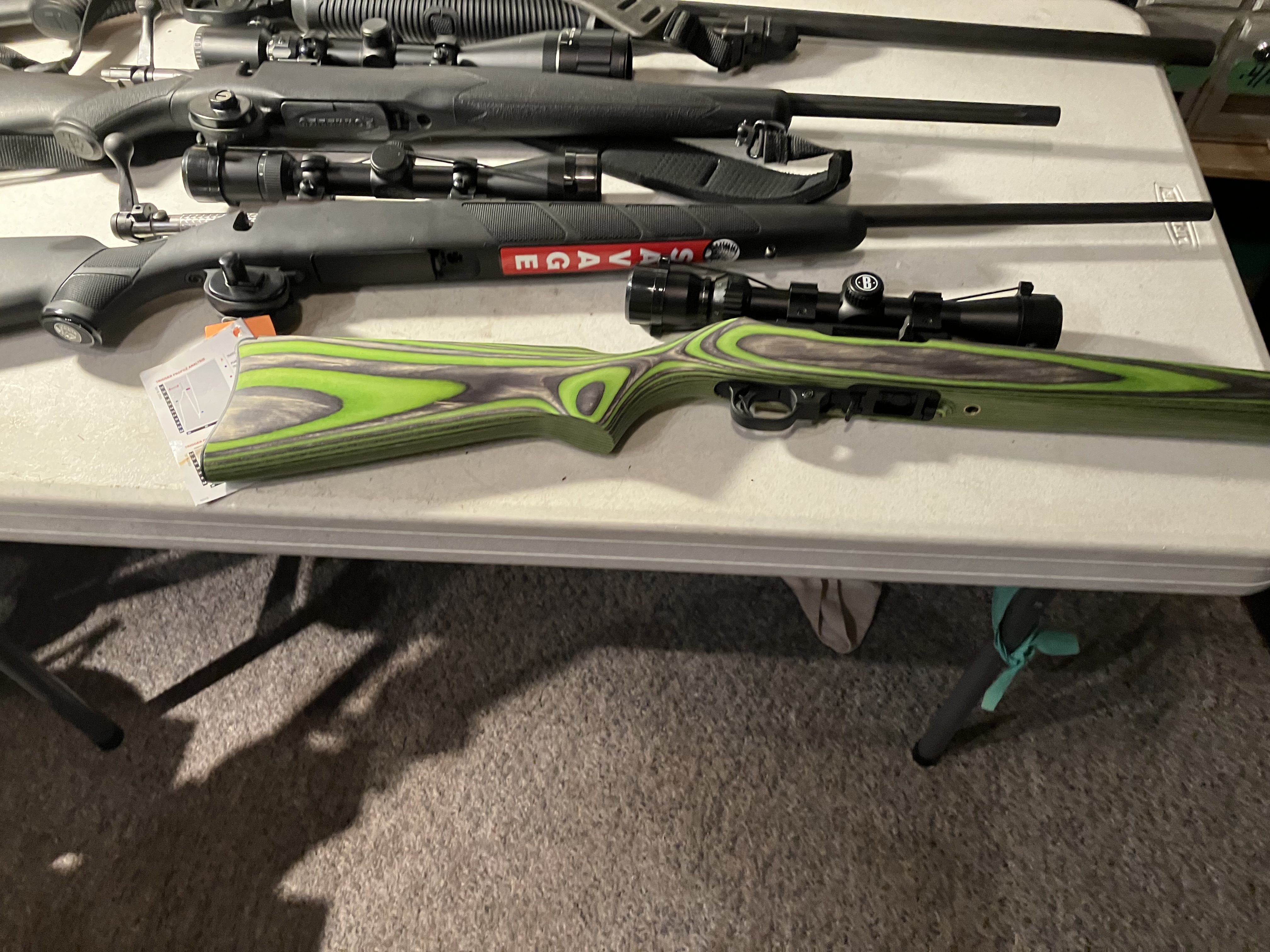 Photo of New rifles. And shotgun. 