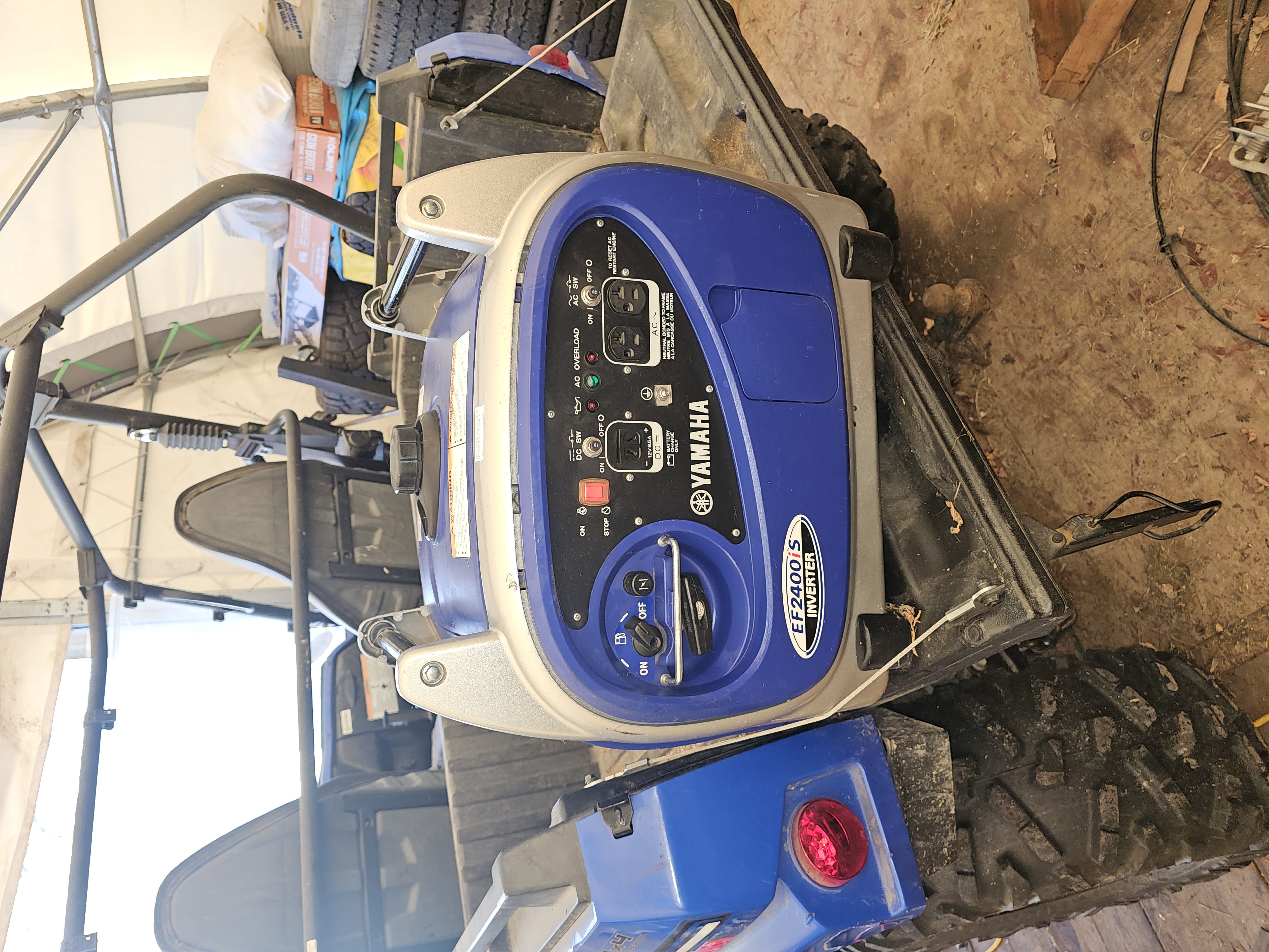 Photo of YAMAHA EF2400IS INVERTER GENERATOR 