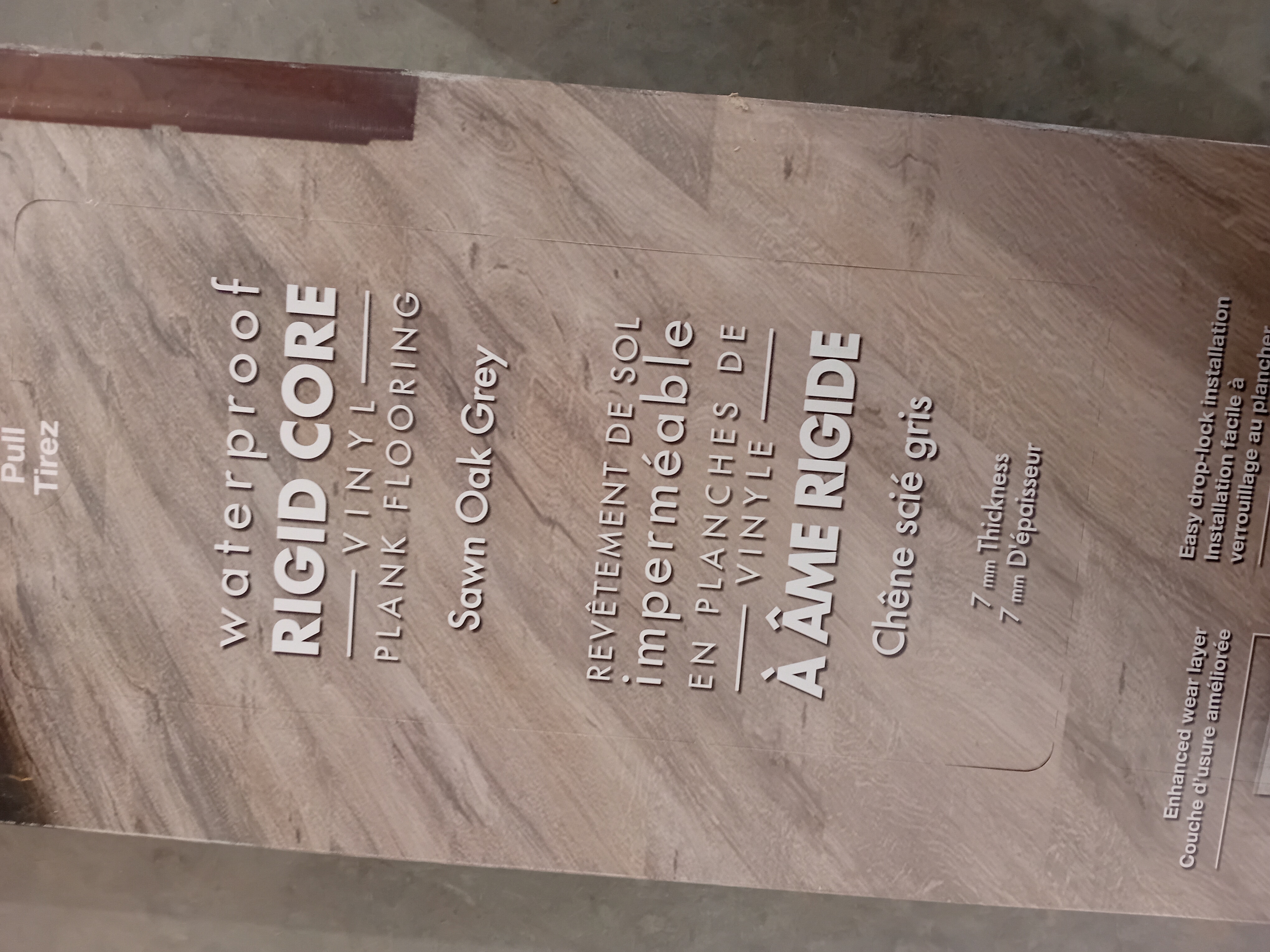 Photo of Vinyl plank flooring - Moving sale 