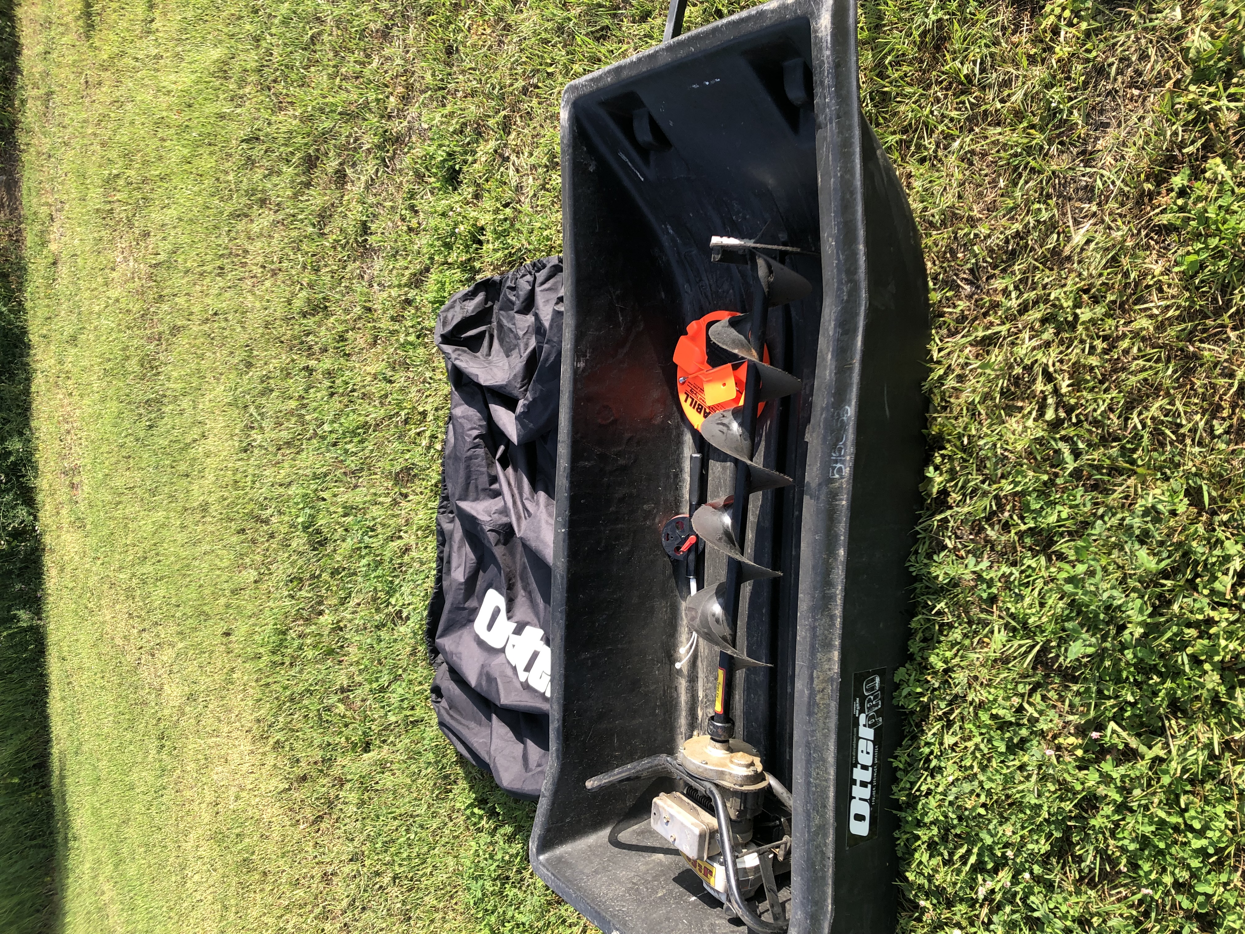Photo of Otter pro sled / jiffy 8” ice auger