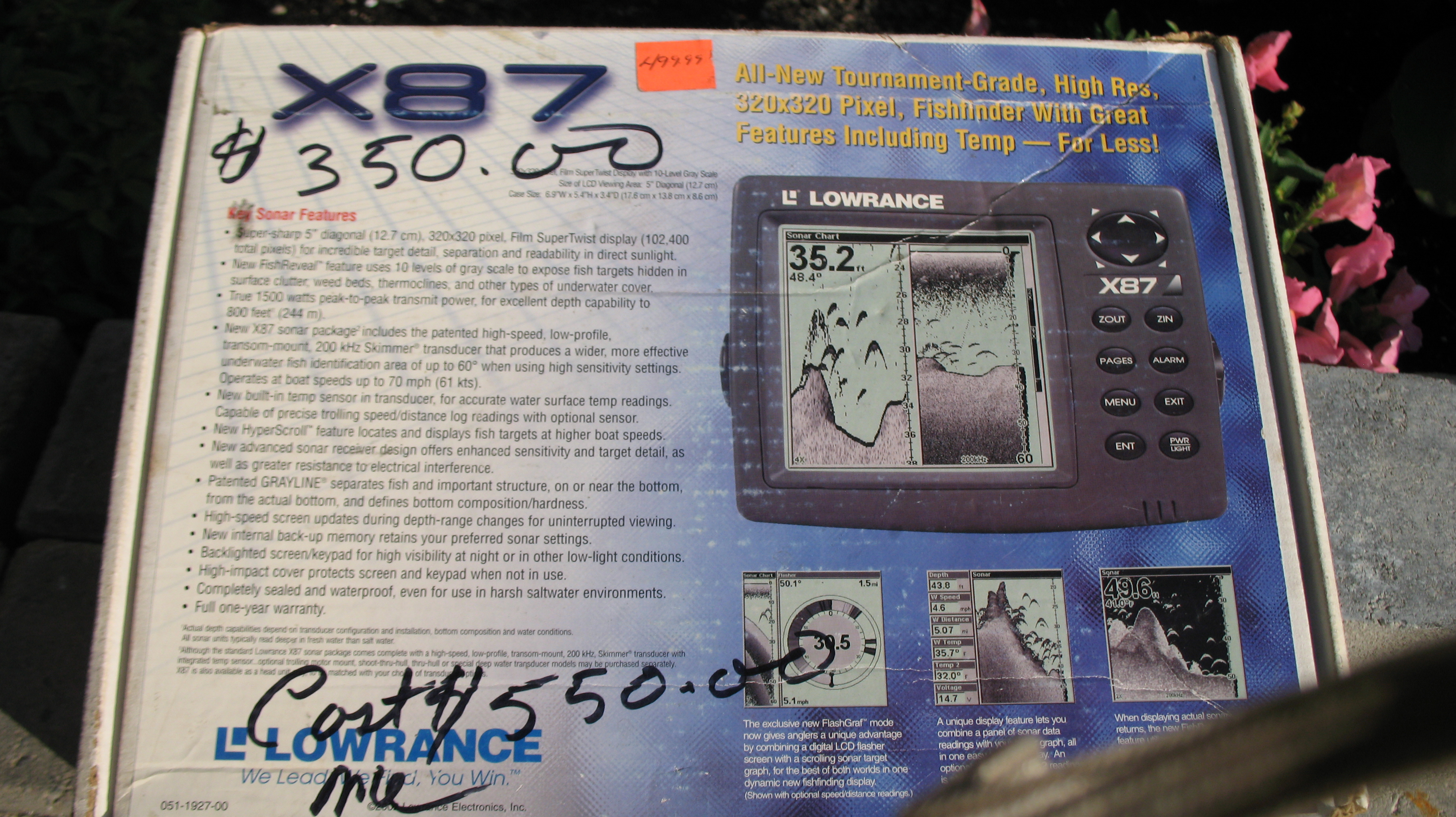 lowrance portable fish finder - 4 - 1751059486110_#1  LOWRANCE 4