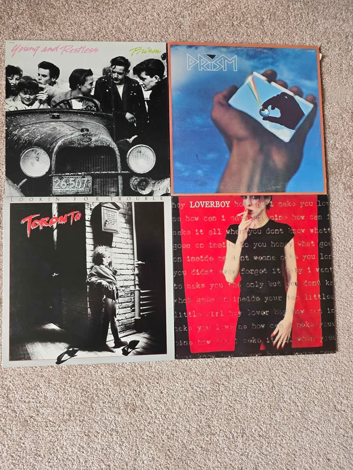 Photo of Vinyl LP Records- Queen, Prism, Toronto