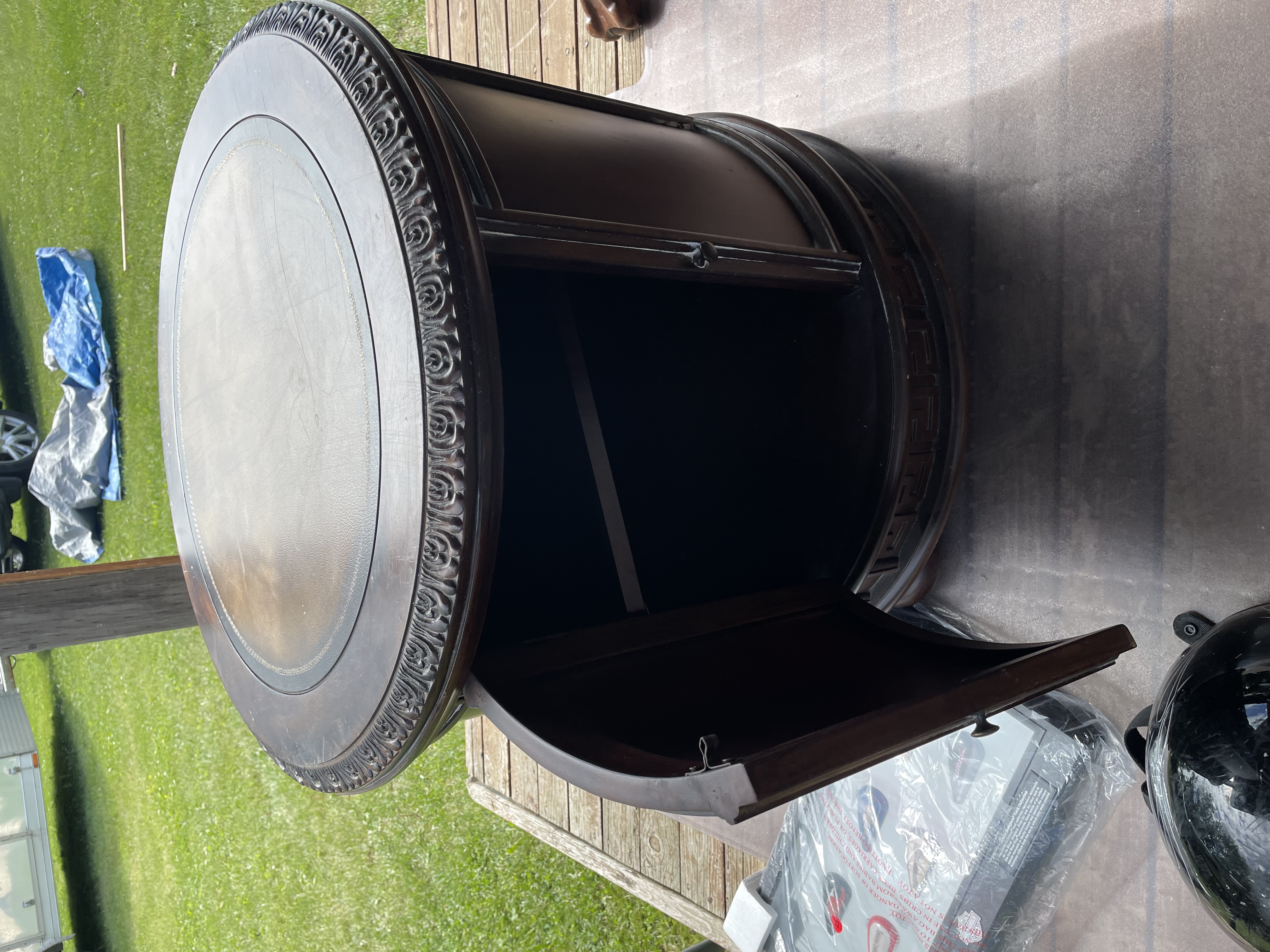 Photo of Coffee table and end tables 