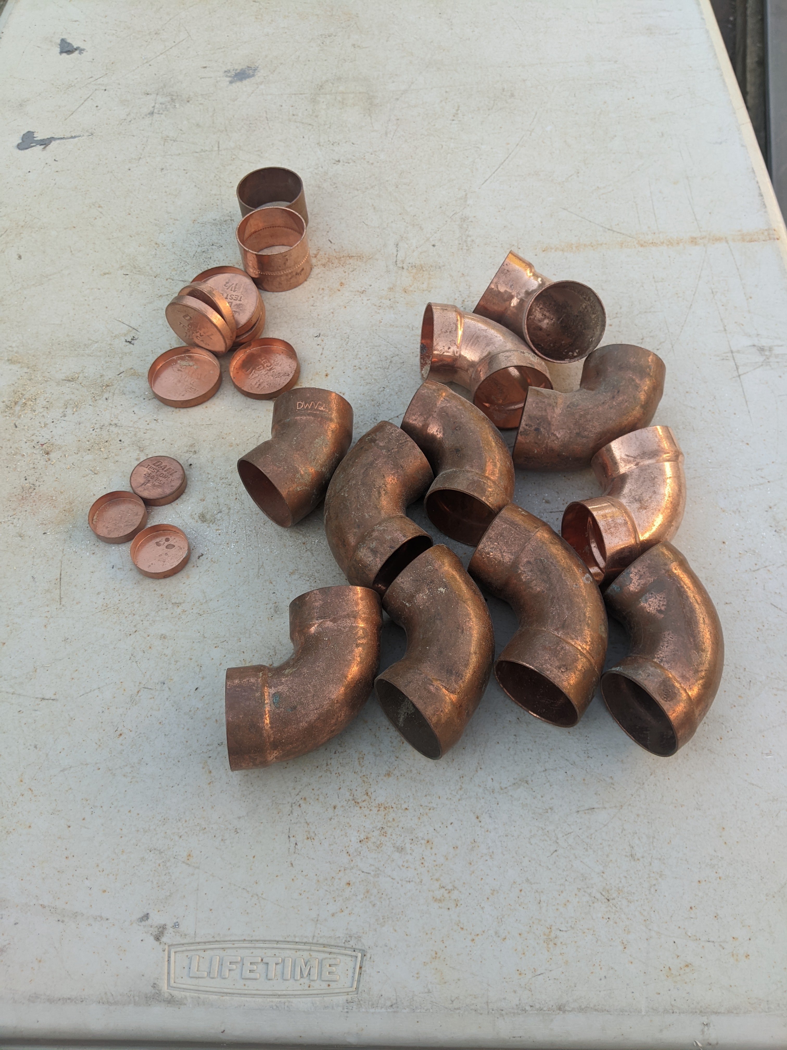 Photo of DWV COPPER FITTINGS FOR SALE 
