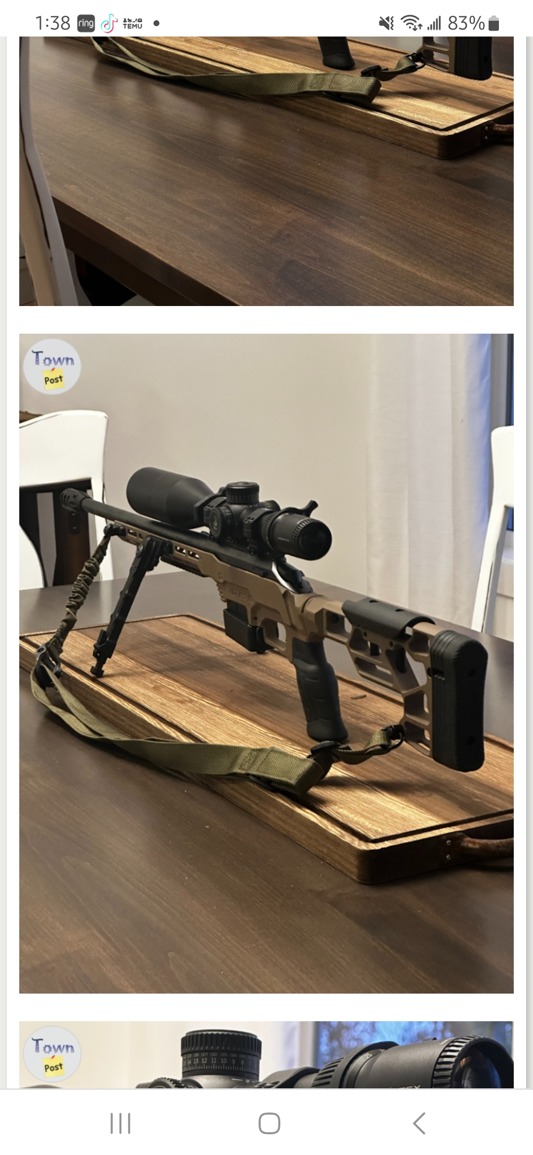 Photo of Tikka  308 long range rifle
