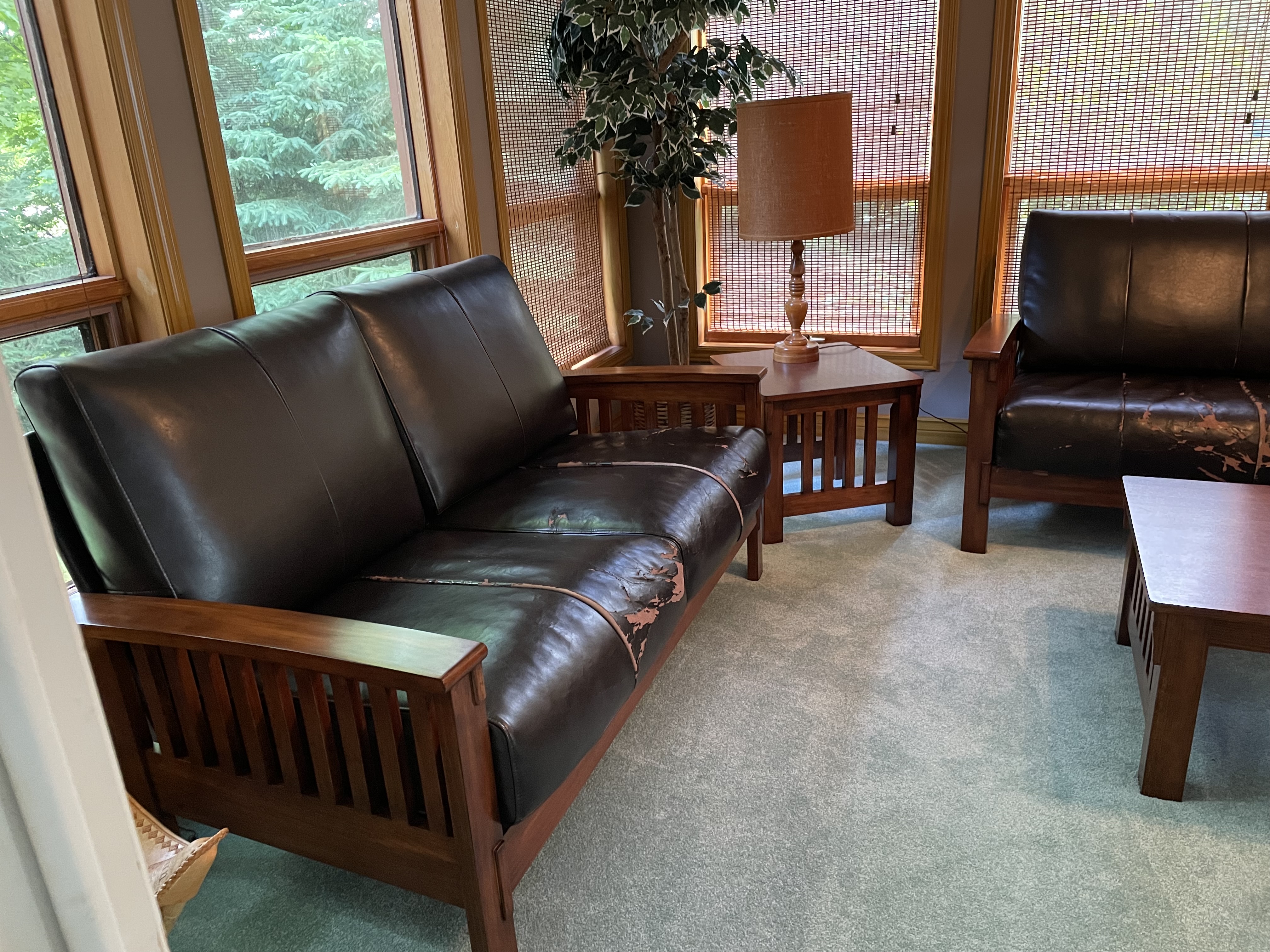 Photo of 3 Piece Couch Set. FREE