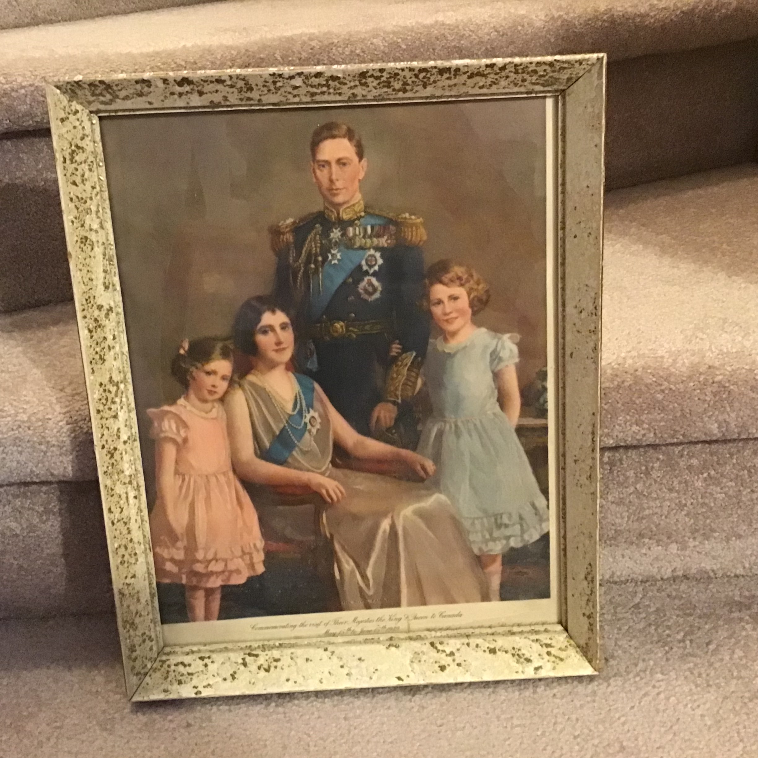 Photo of Vintage Royal Family portrait