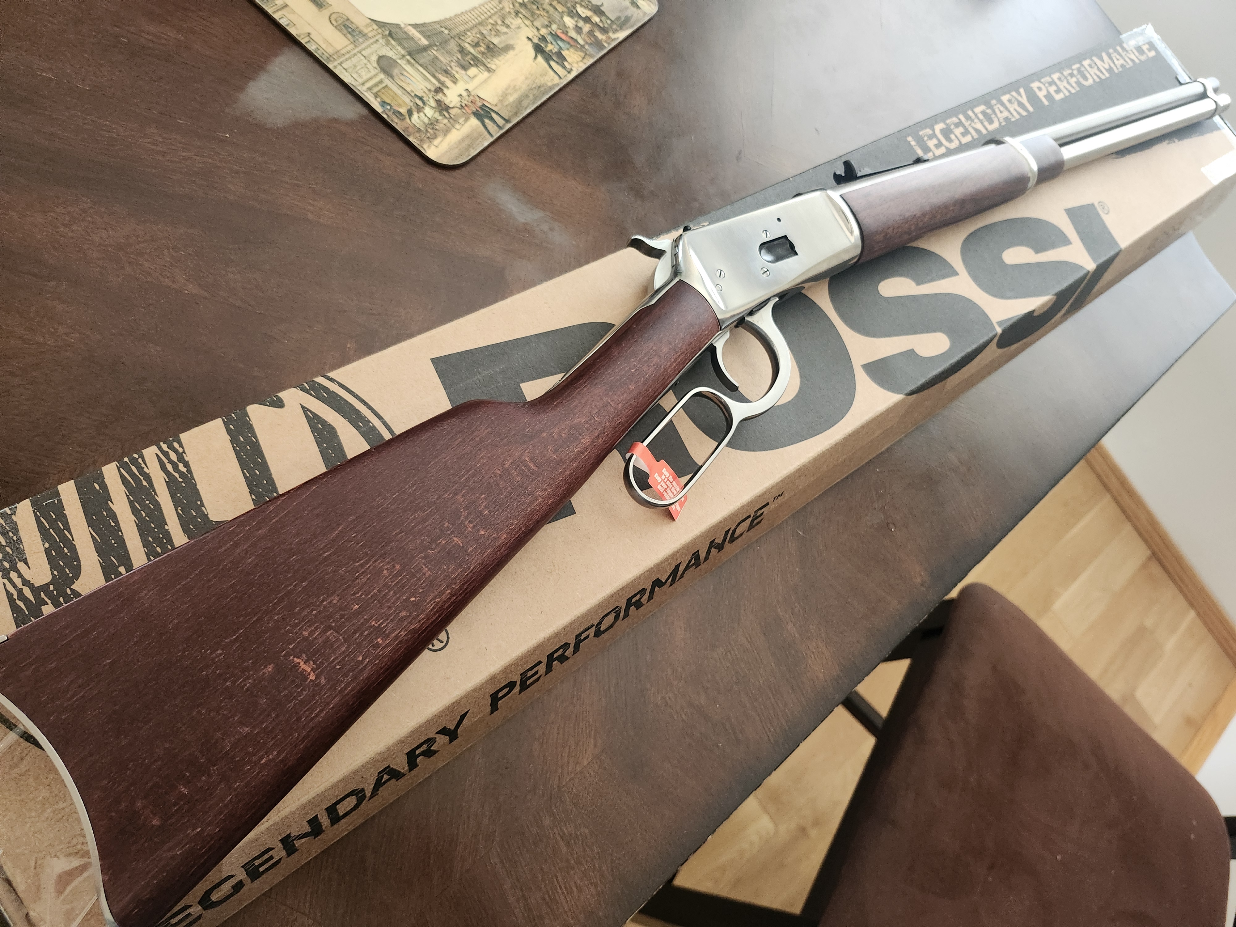 Photo of Rossi stainless 92 in 44 mag, new never fired