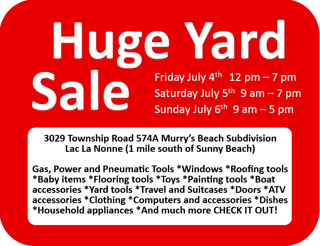 Photo of Huge Garage Sale