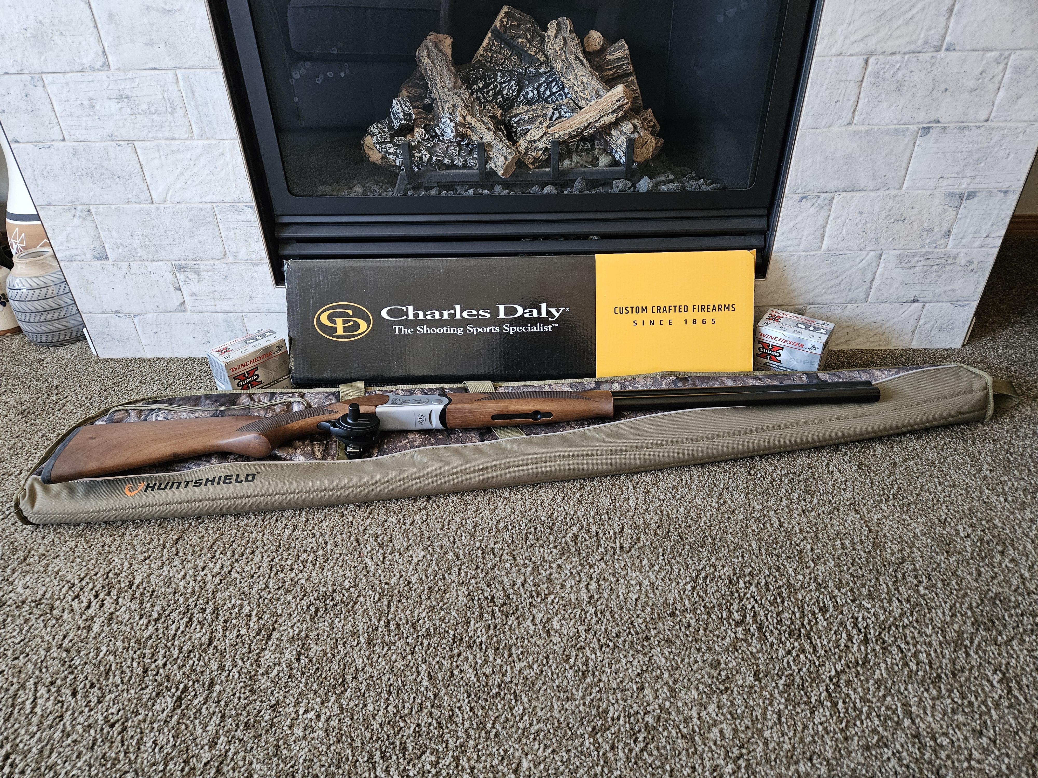 Photo of Charles Daly 12 gauge o/u