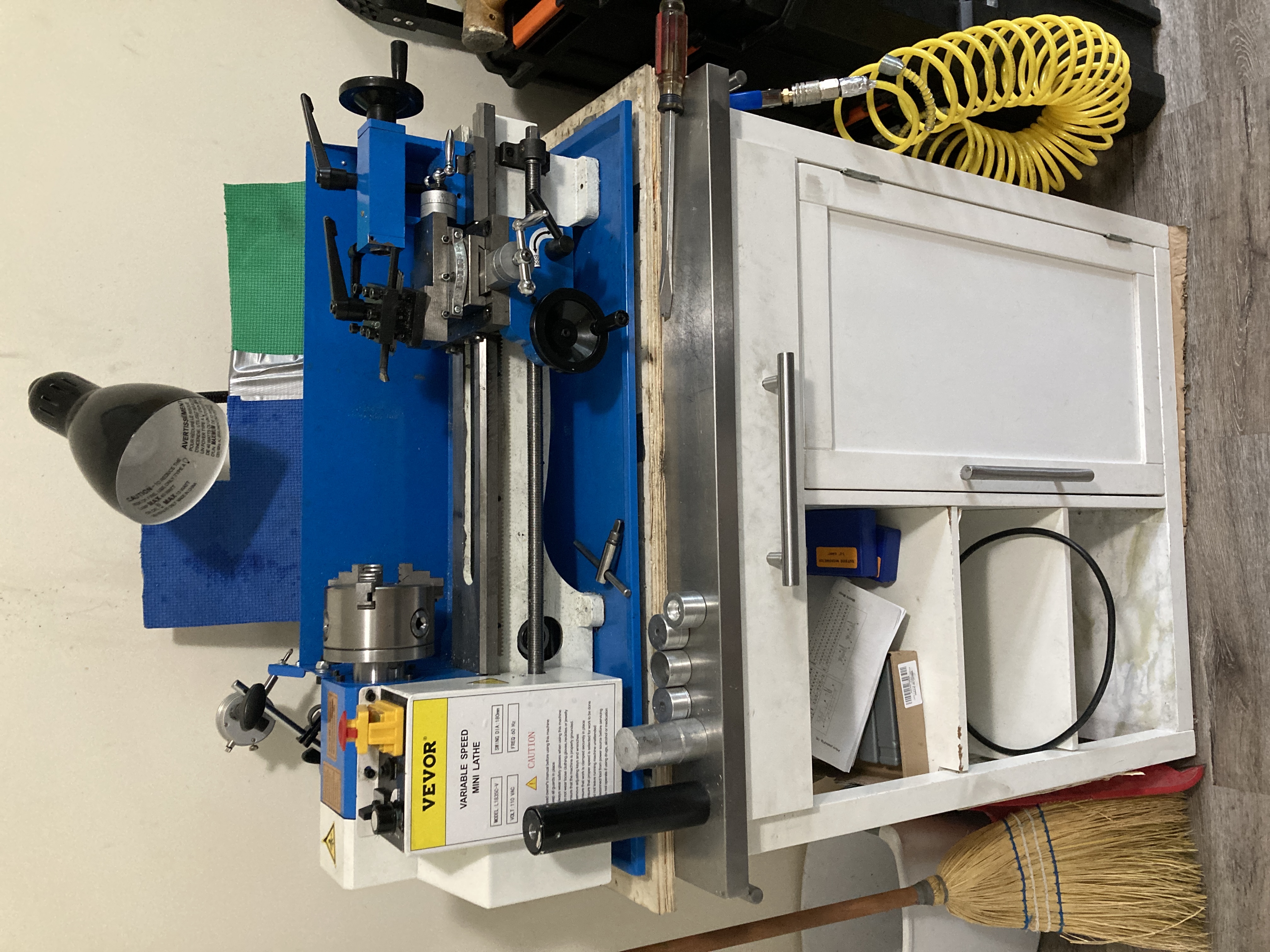 Photo of Metal lathe