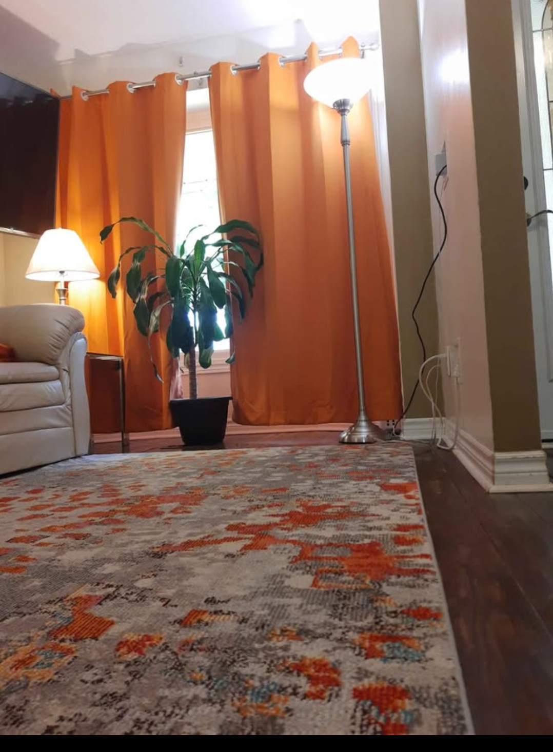 Photo of Torchiere and Table lamps set