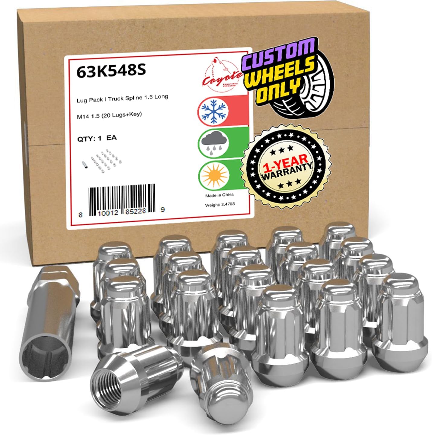 Photo of 20 Pcs M14x1.5 14x1.5 