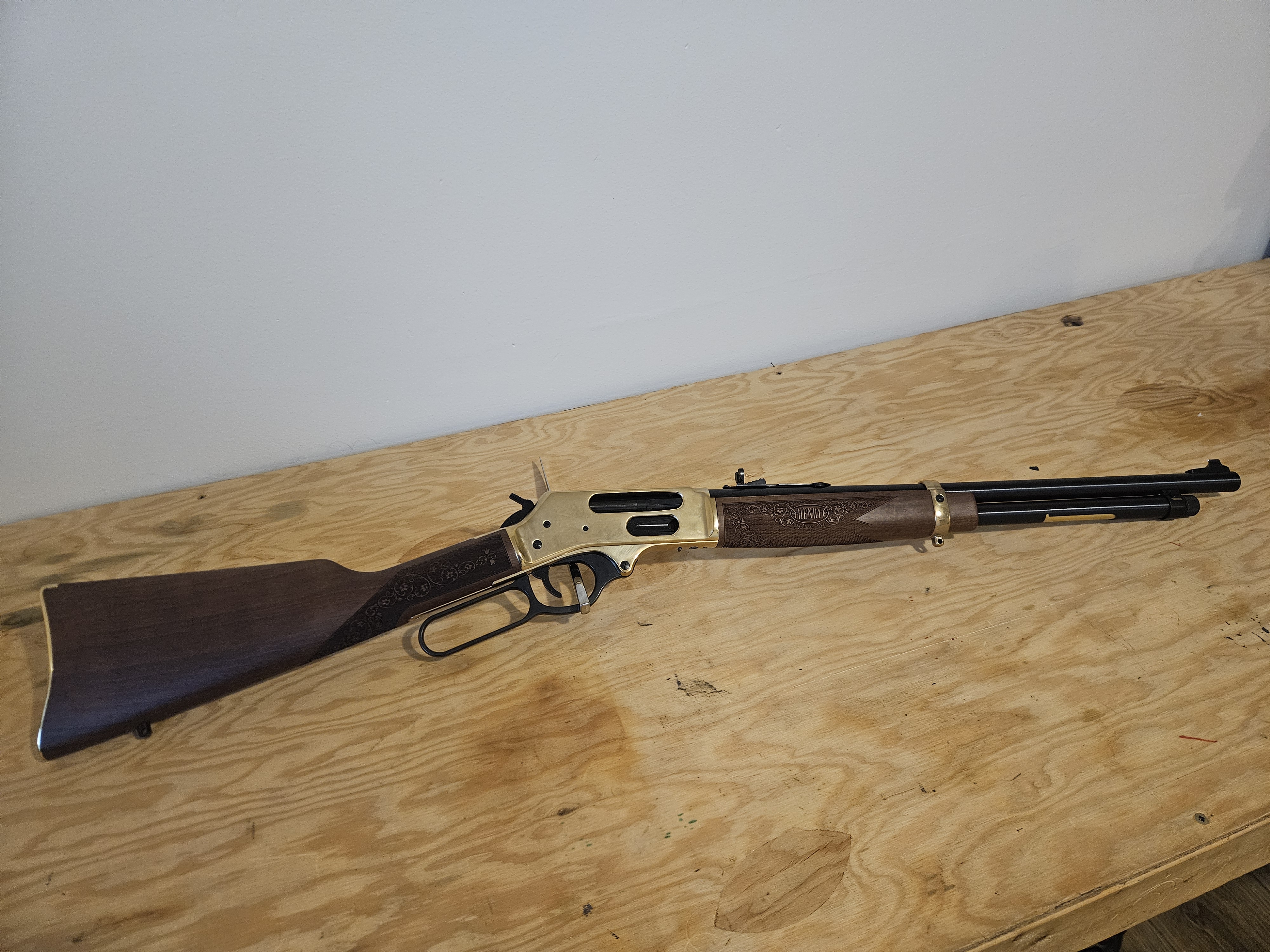 Photo of Unfired henry 45/-70 lever