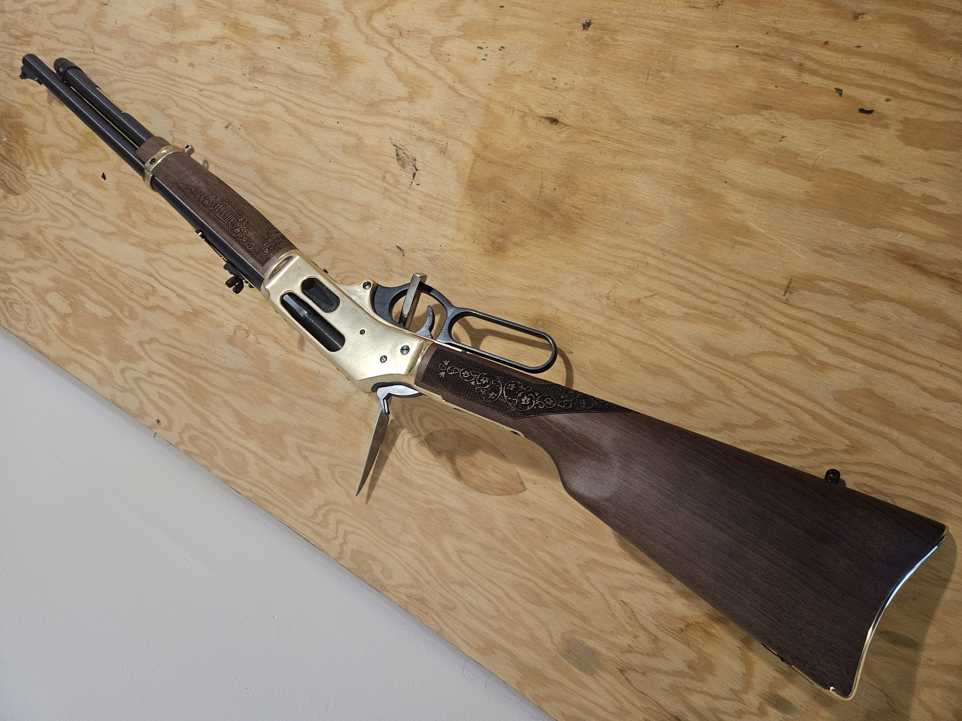 Photo of Unfired henry 45/-70 lever