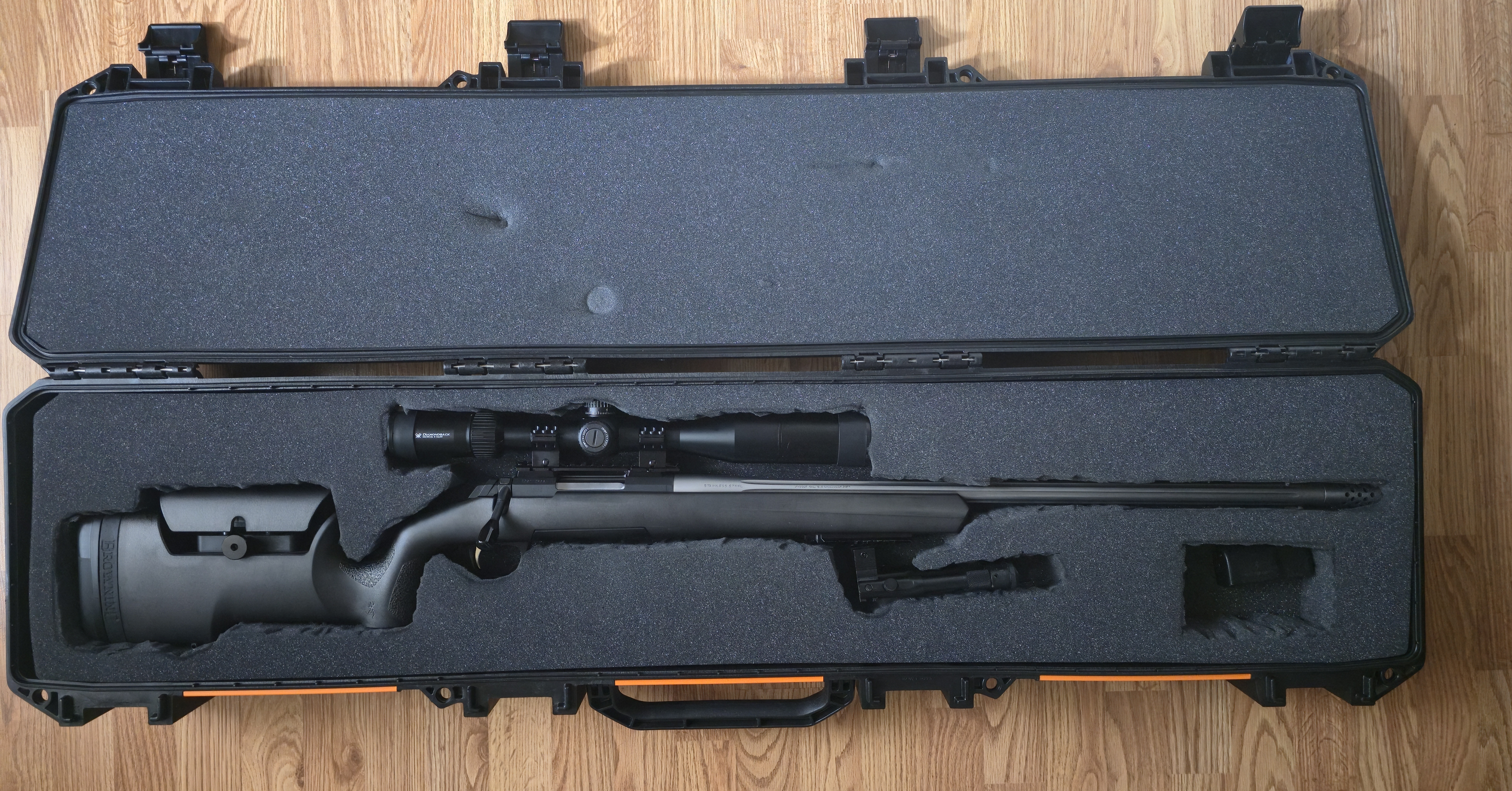 Photo of Browning Xbolt Long Range Rifle Package – 6.5 Creedmoor + Vortex Scope + Vault Case