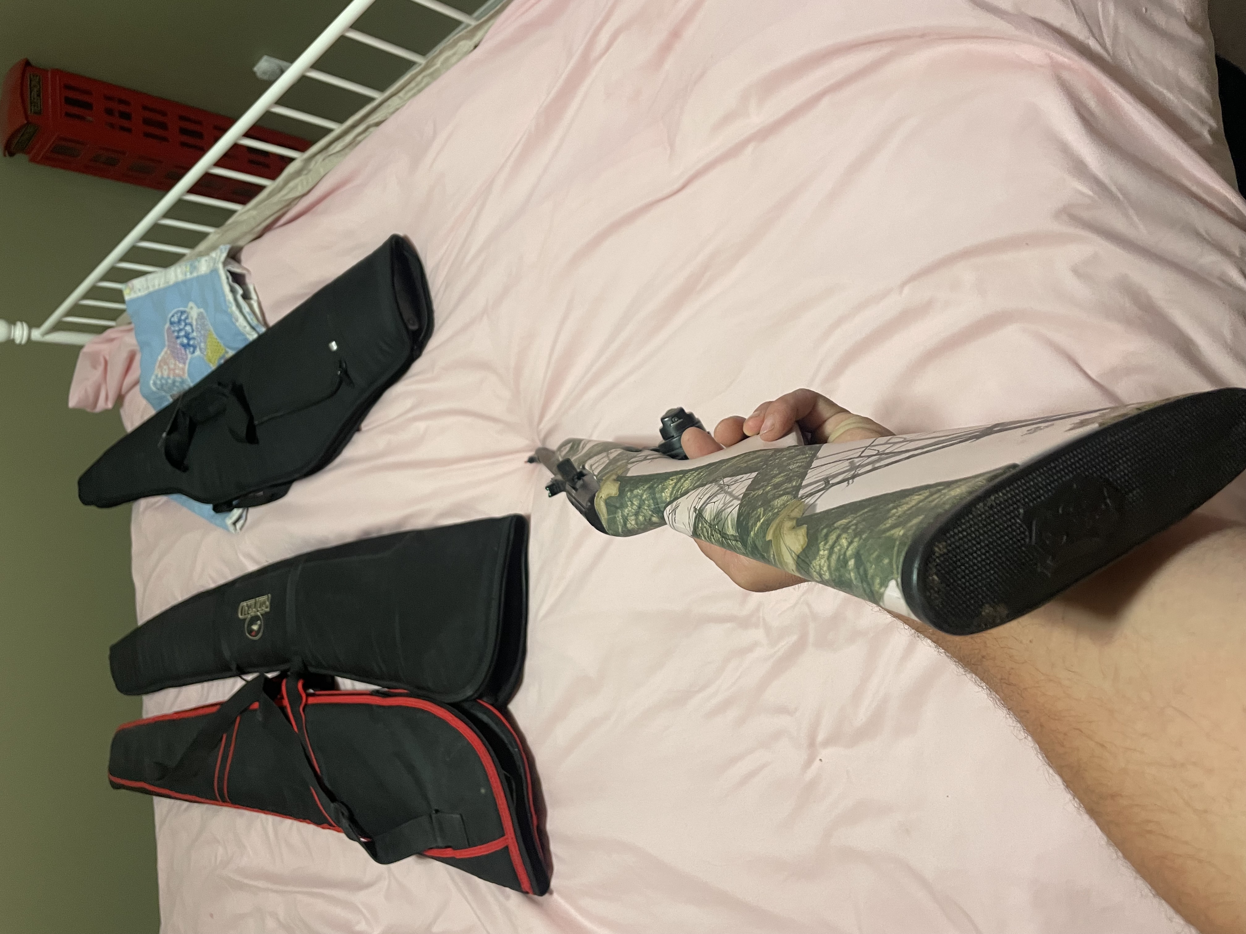 Photo of Remington 597 22. Semi auto Pink Camo