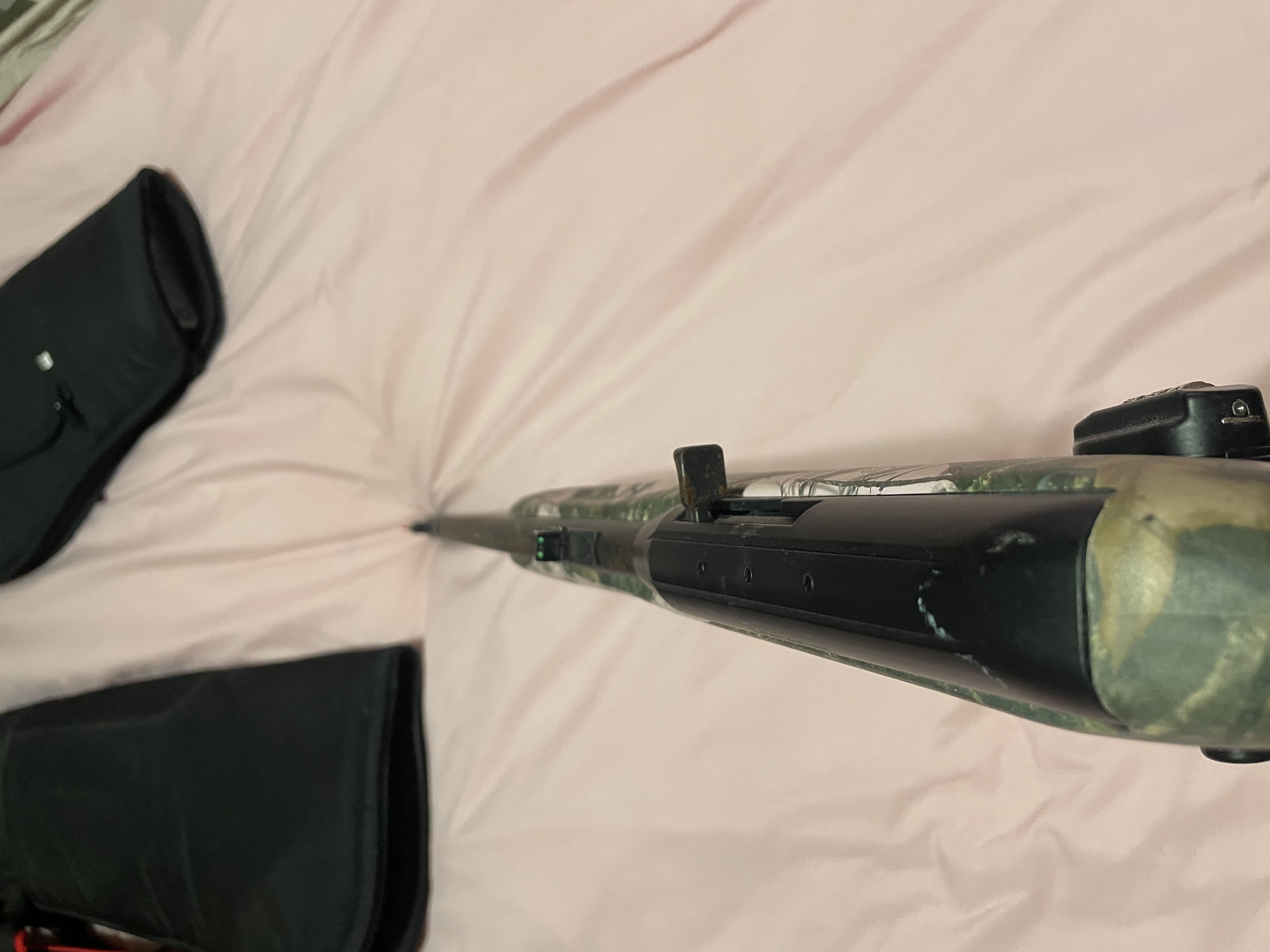 Photo of Remington 597 22. Semi auto Pink Camo