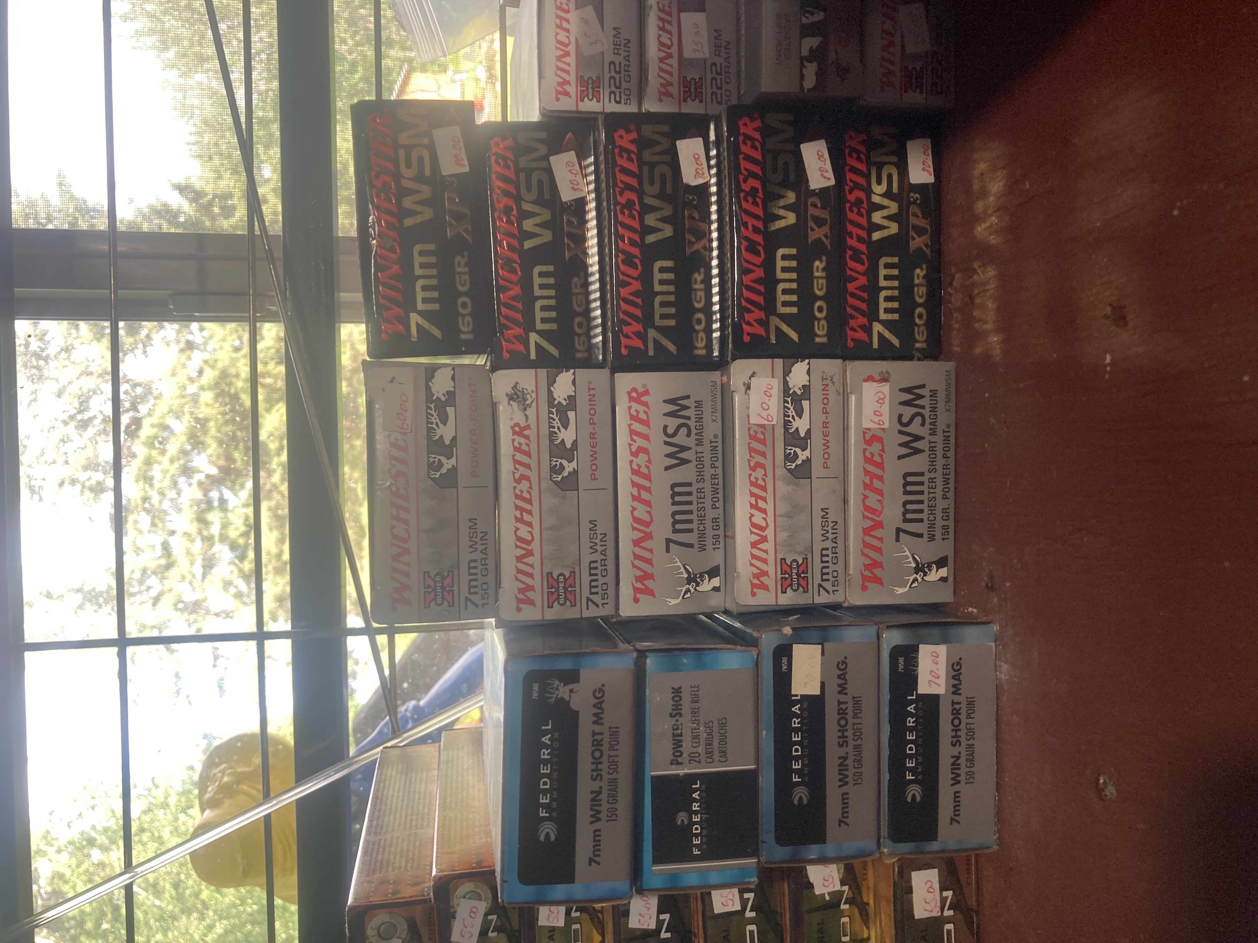 Photo of 7MM  WSM ammunition