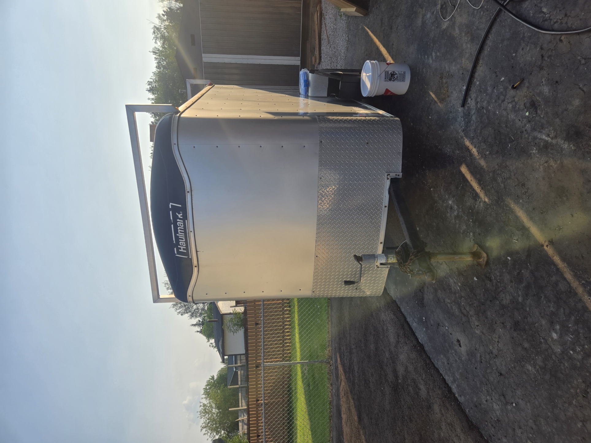 Photo of 5x10 enclosed trailer