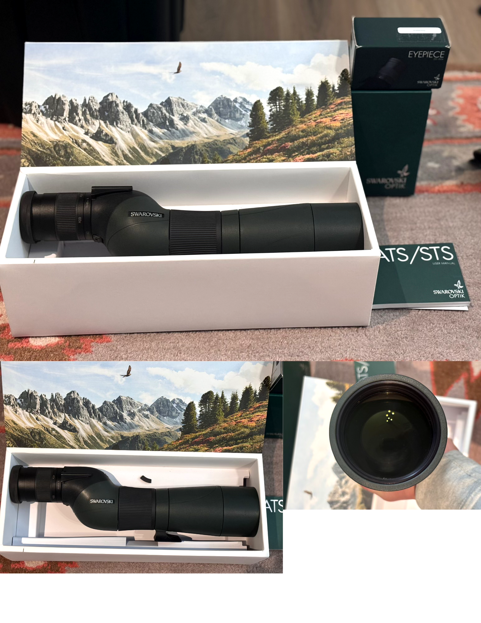 Photo of Swarovski 20-60 x 65 STS Spotting Scope