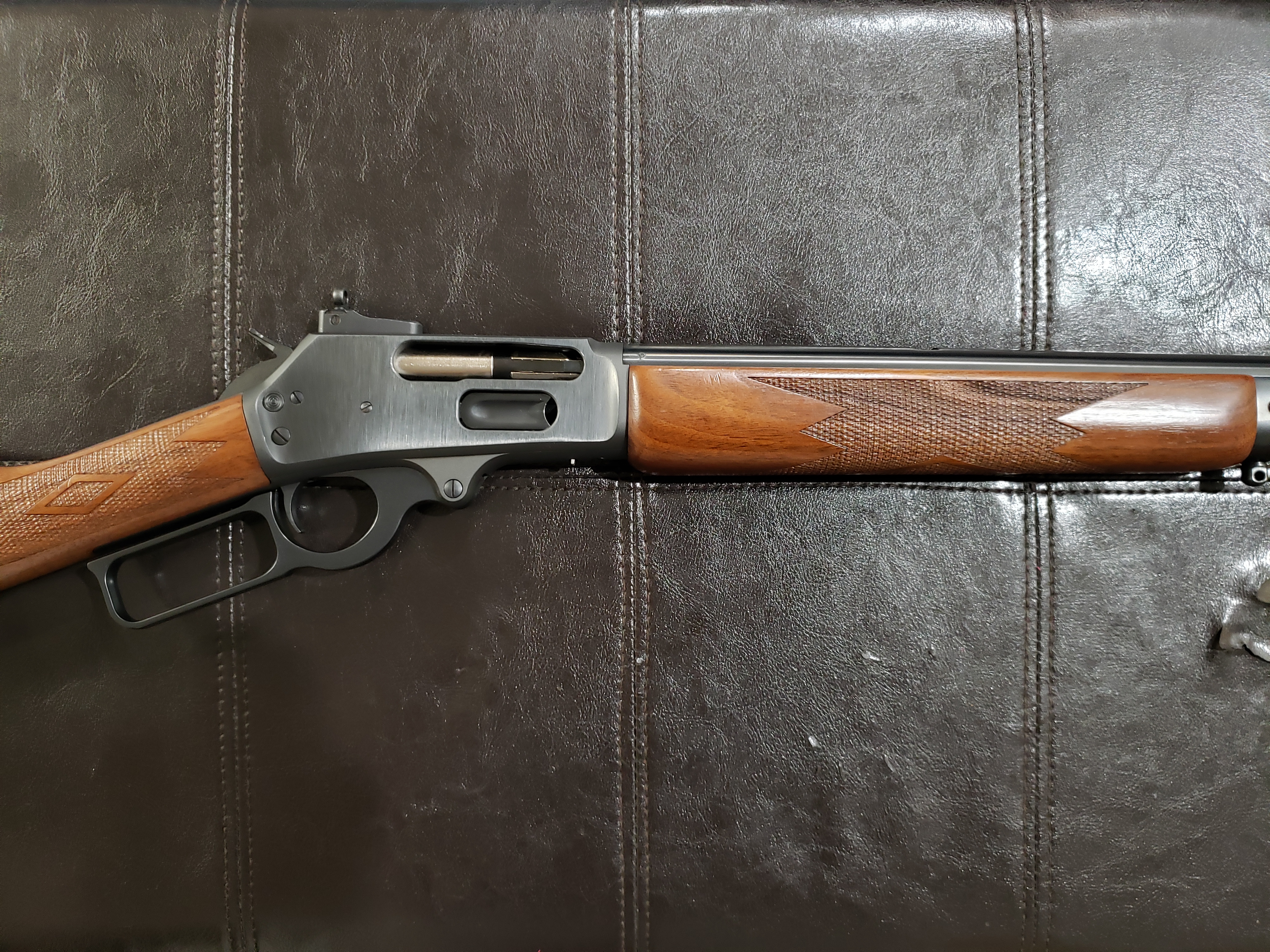 Photo of Marlin Model 1895G (Guide) .45-70 Govt. Lever-Action Rifle (Straight Stock) w/ XS Sights