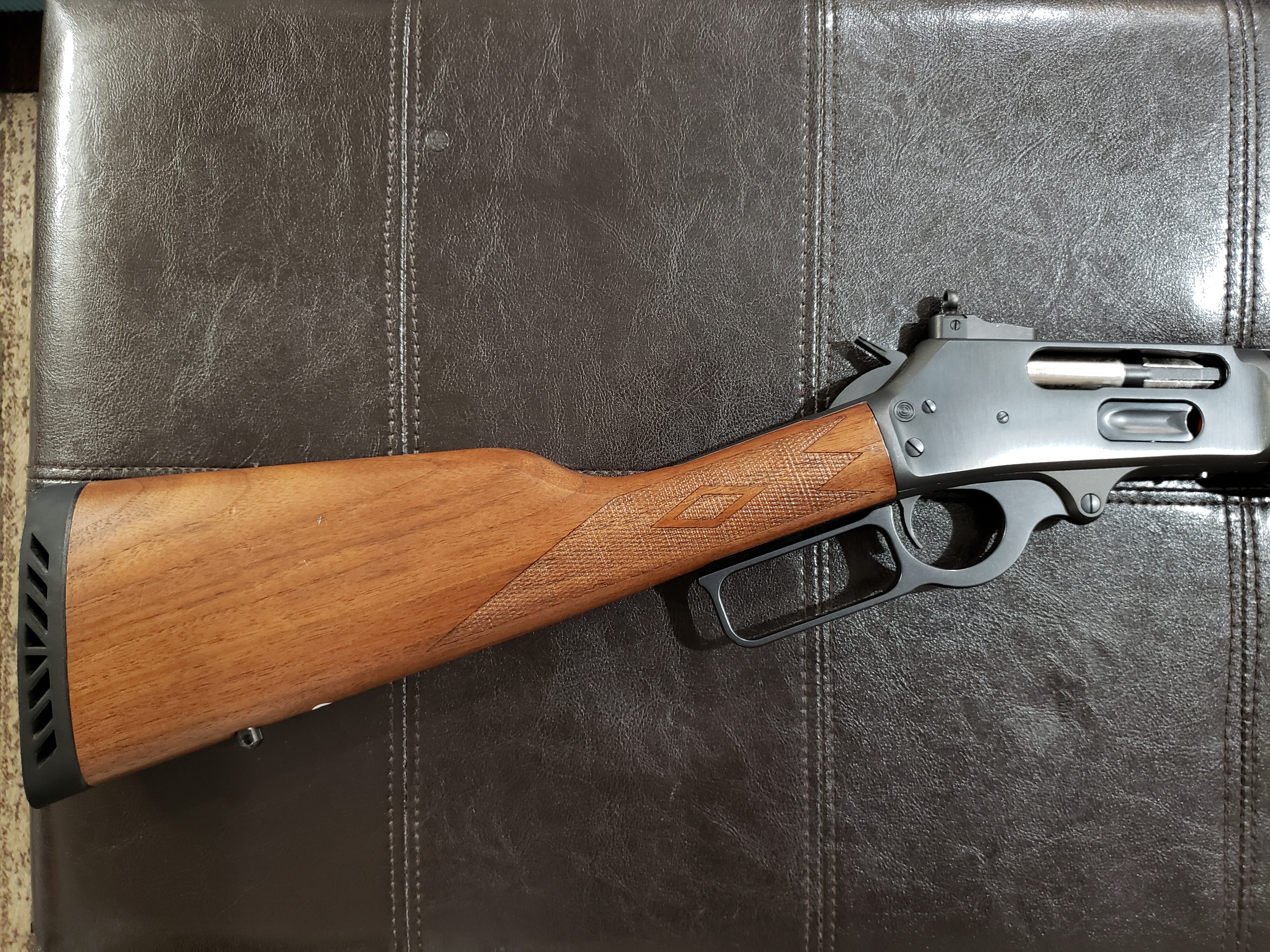 Photo of Marlin Model 1895G (Guide) .45-70 Govt. Lever-Action Rifle (Straight Stock) w/ XS Sights