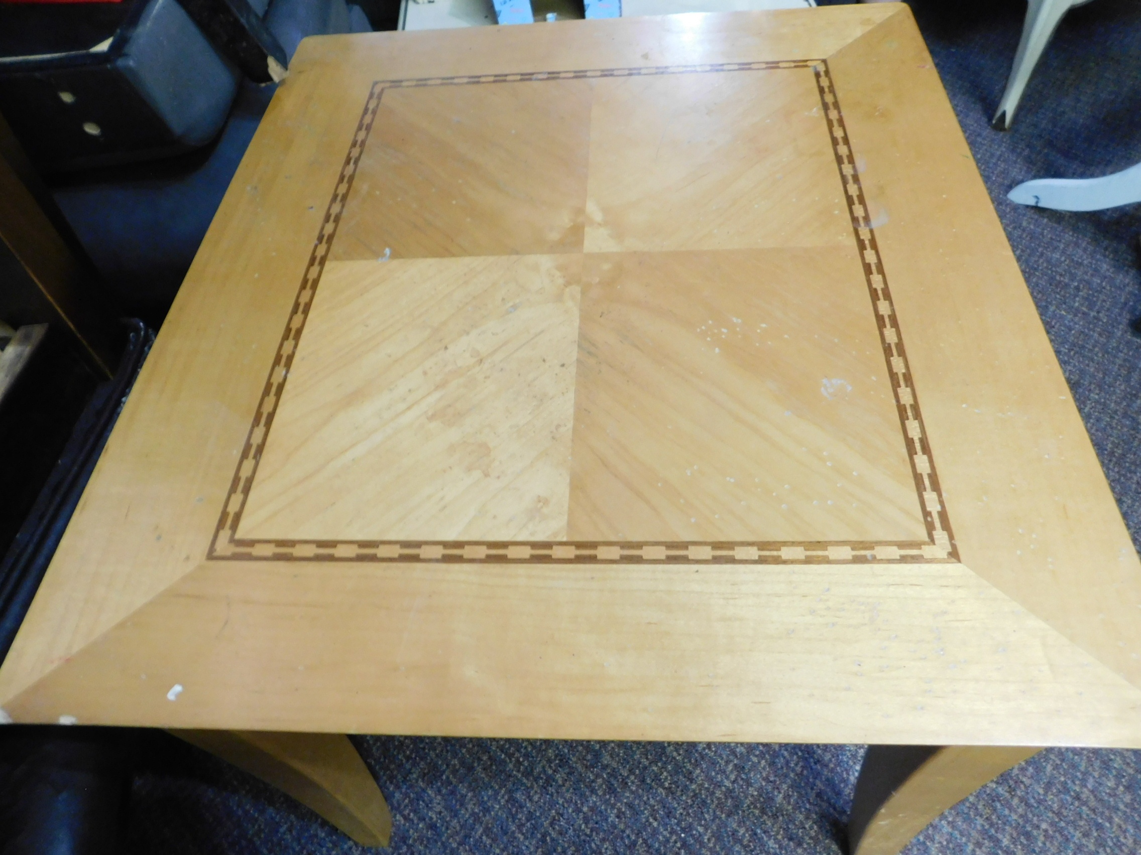 Photo of Vintage Inlay Side Table – Classic Elegance & Functionality