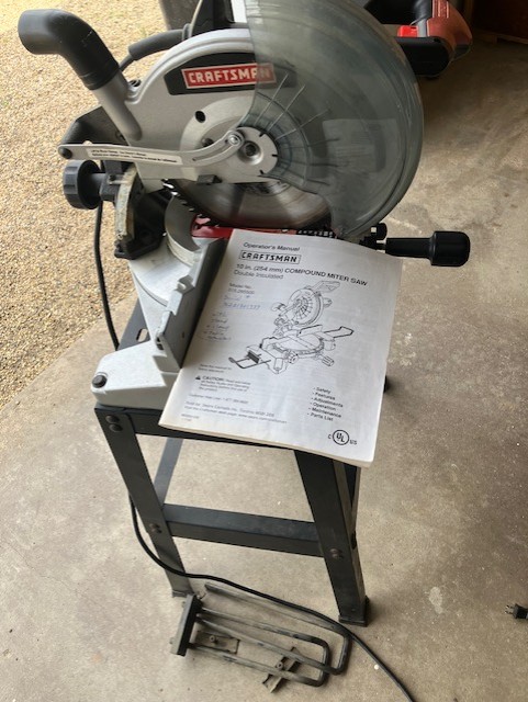 Photo of Craftsman 10 inch Compound Mitre Saw