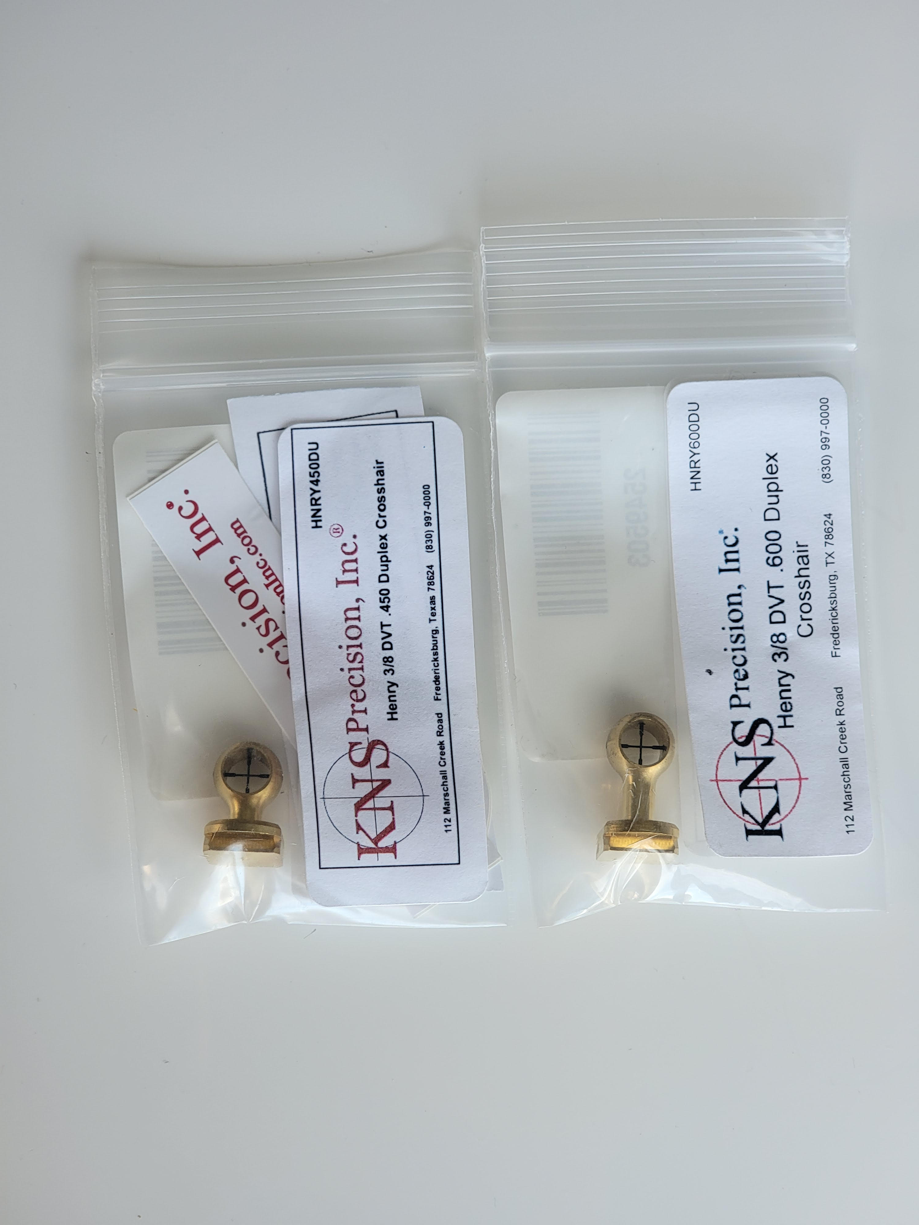 Photo of KNS Precision Front Sights (Gold/ Brass) for Henry
