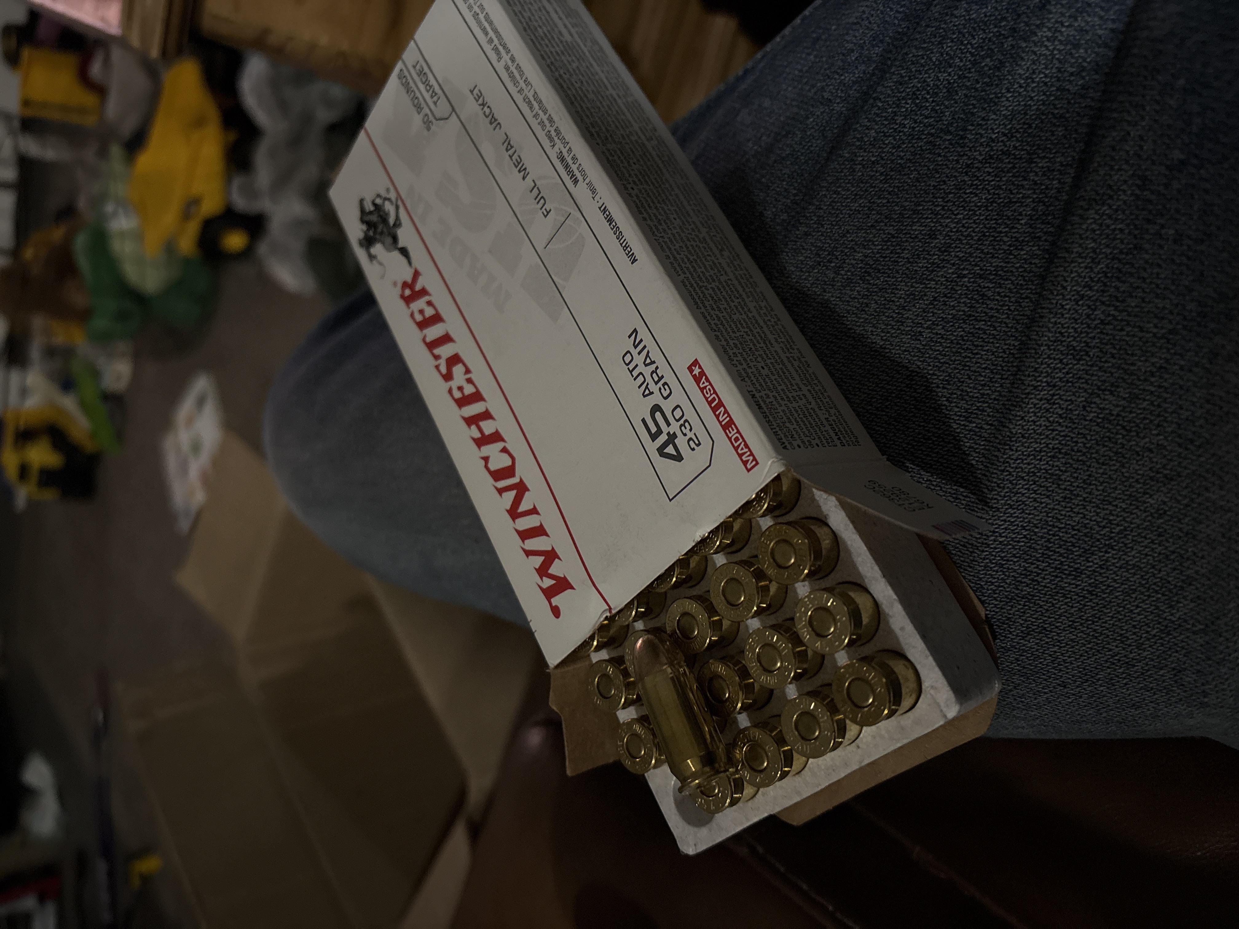 Photo of 45 auto ammuntion