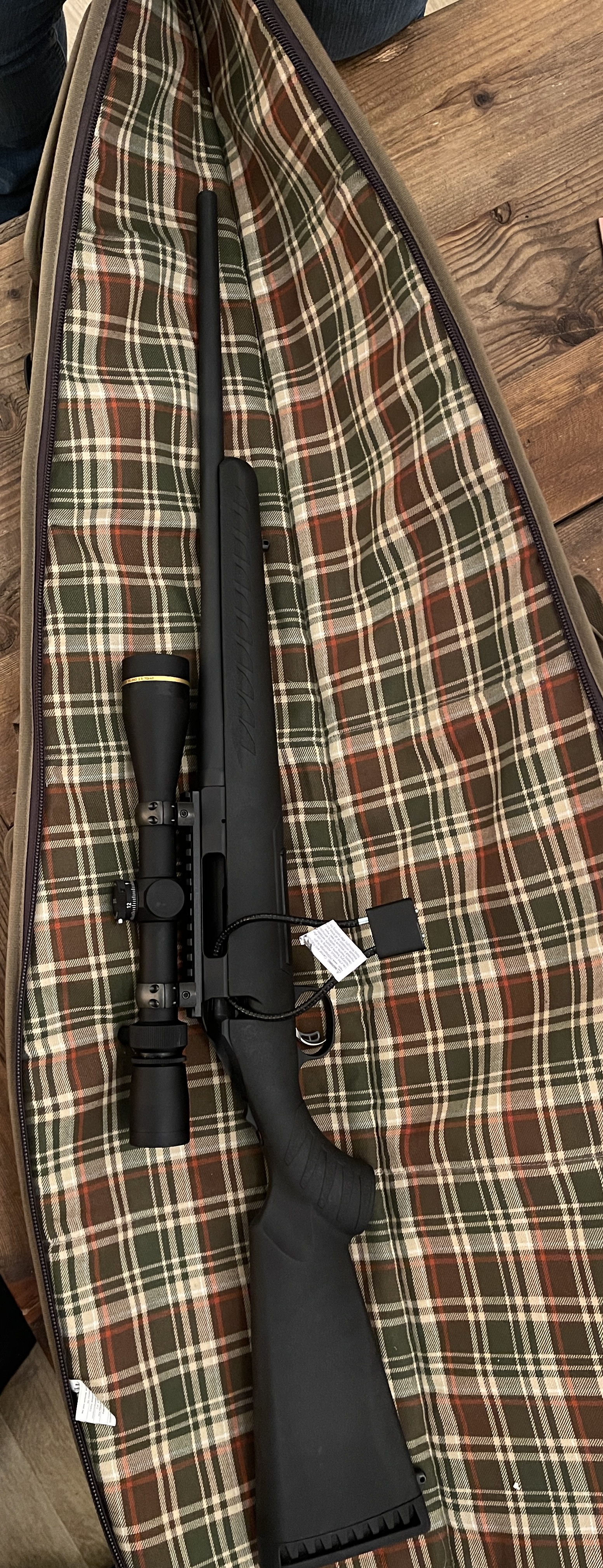 Photo of  Leupold scope, Ruger American .308