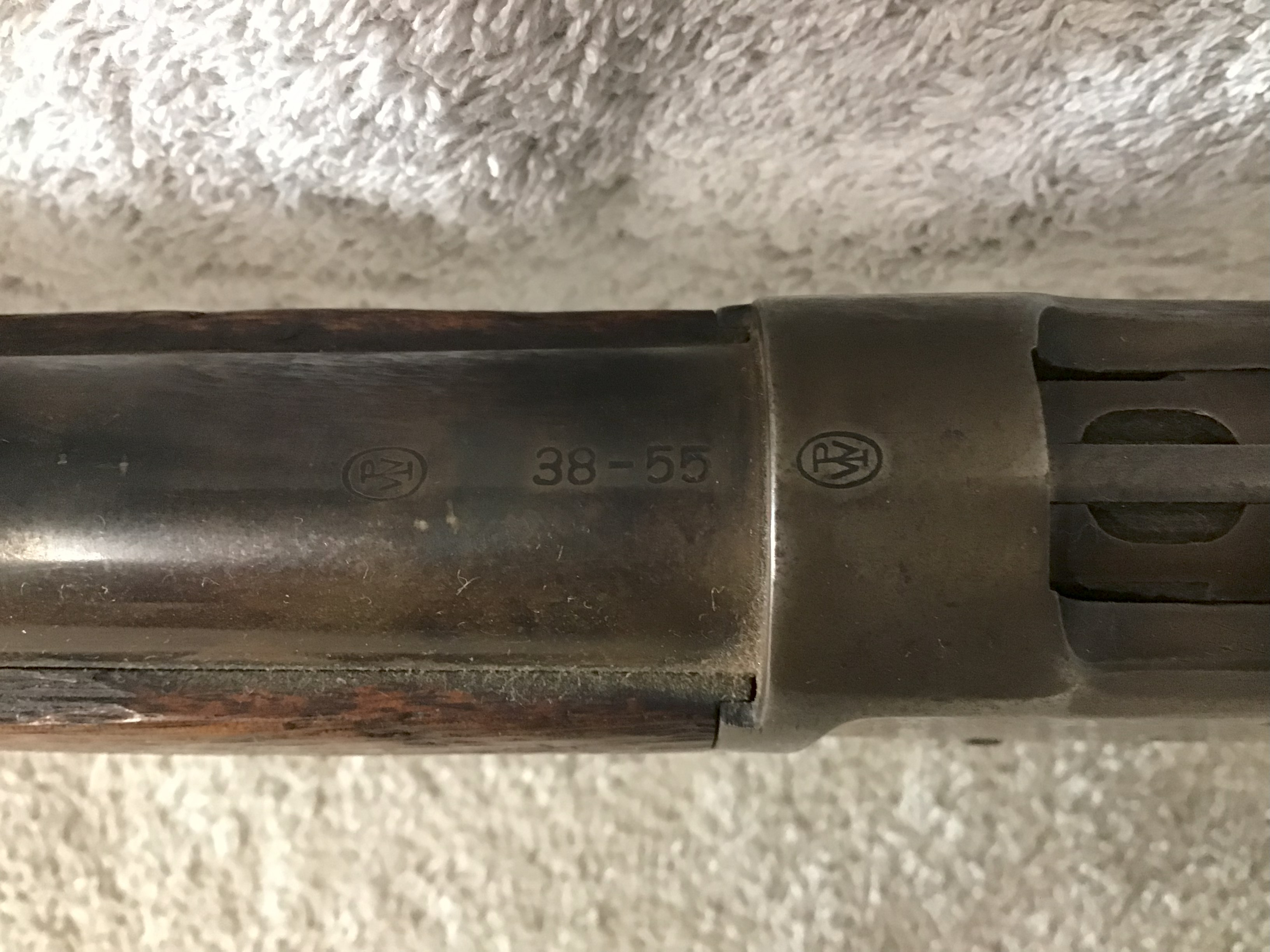 Photo of Winchester model 1894 38-55 rifle