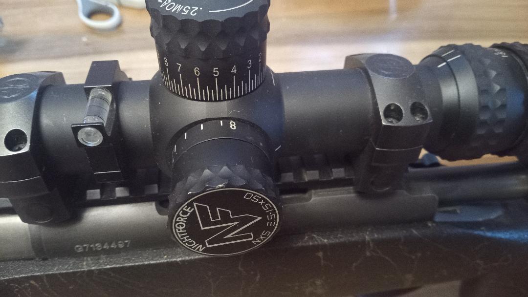 Photo of Mint conditions NXS 3.5-15x50 1/4 MOA Nightforce scope