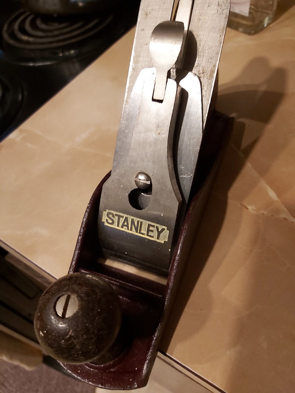 Photo of Vintage Stanley Corrugated Ribbed Bottom Plane Made In Canada