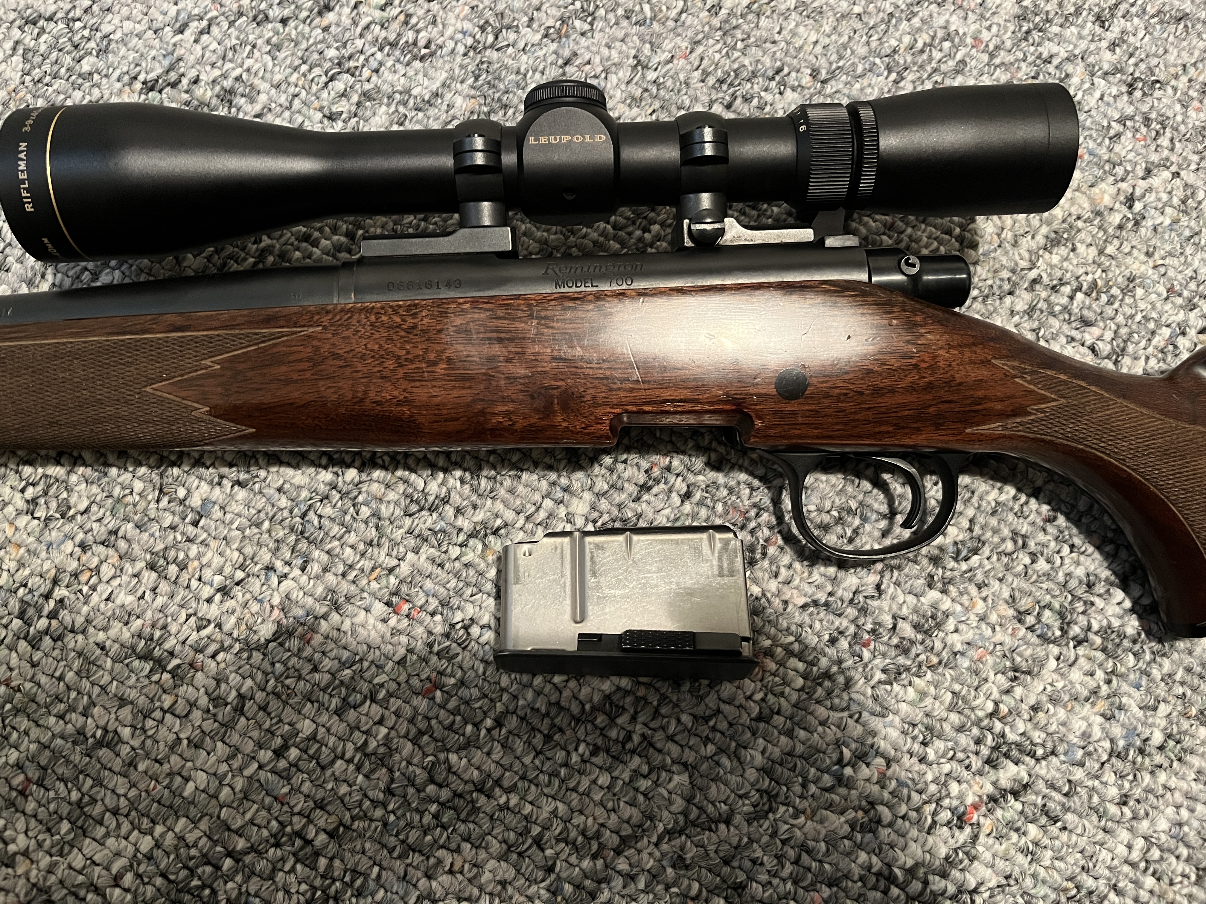 Photo of Remington 700 7mm08 with Leupold