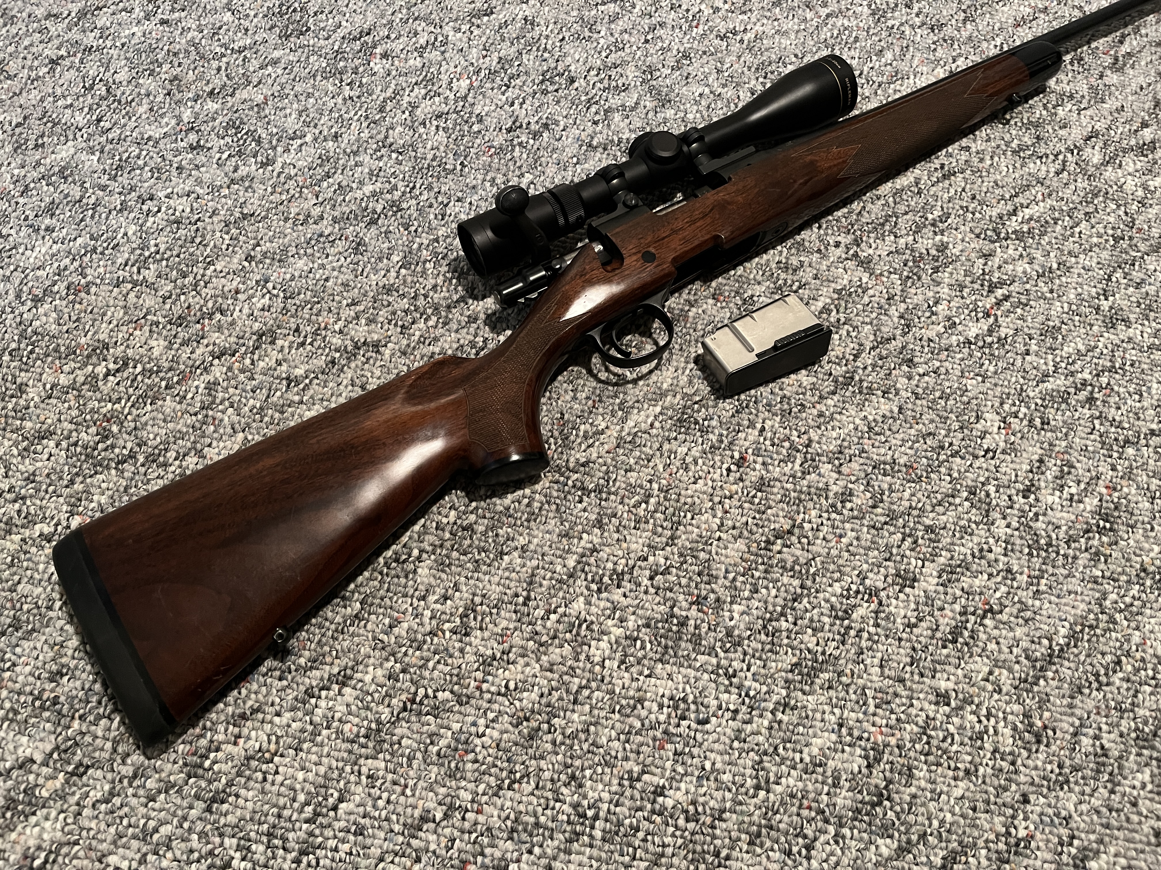 Photo of Remington 700 7mm08 with Leupold