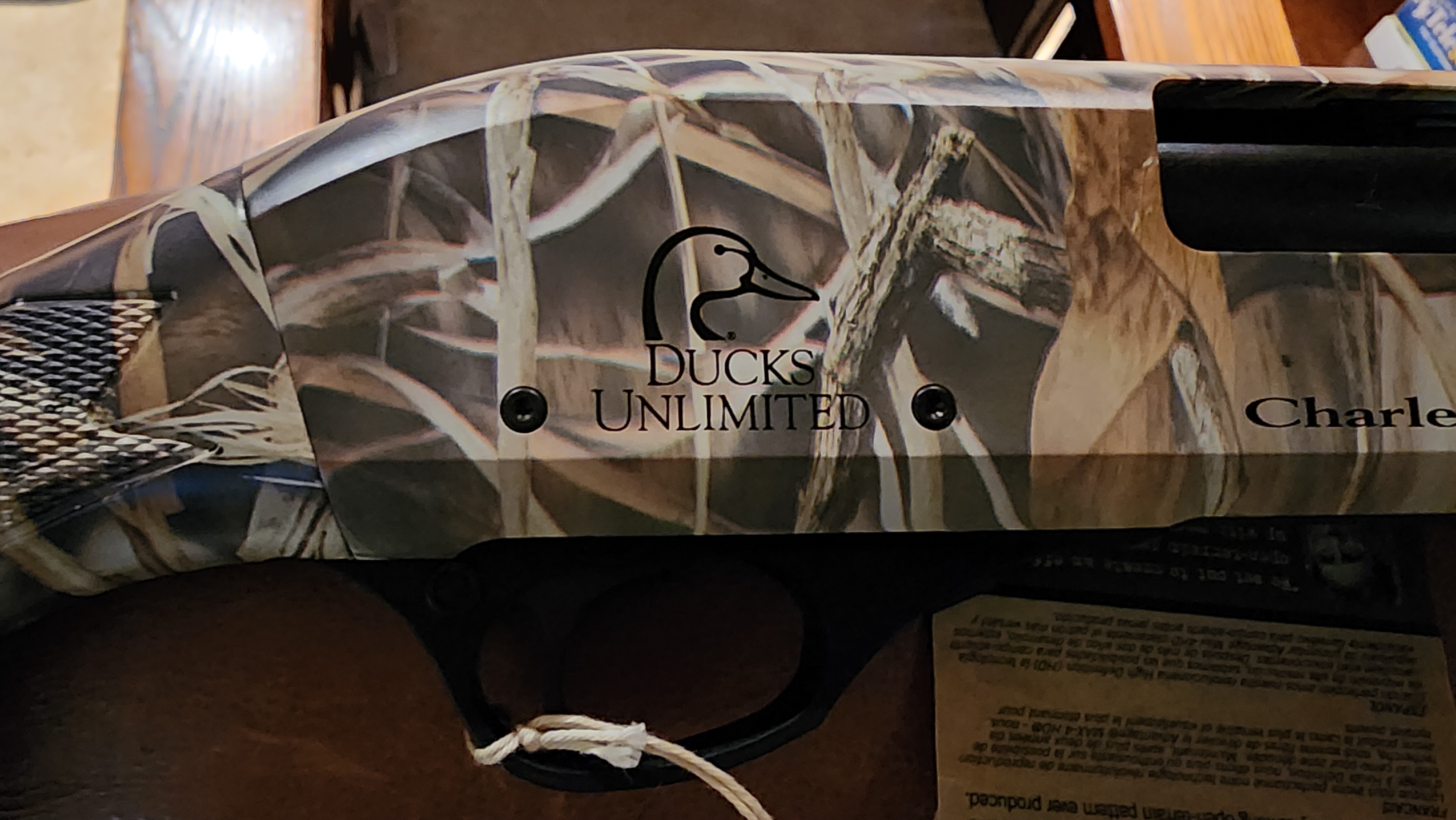 Photo of Ducks Unlimitted Special Edition Charles Daly 12 Gauge Pump Shotgun