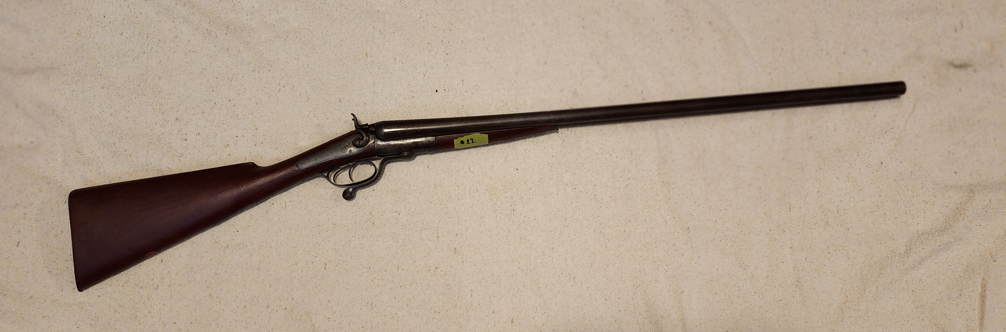 Photo of Lofley & Company Gun Makers Brigg SxS double barrel 12 gauge shot gun