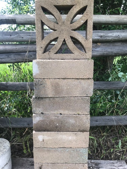 Photo of decorative concrete blocks