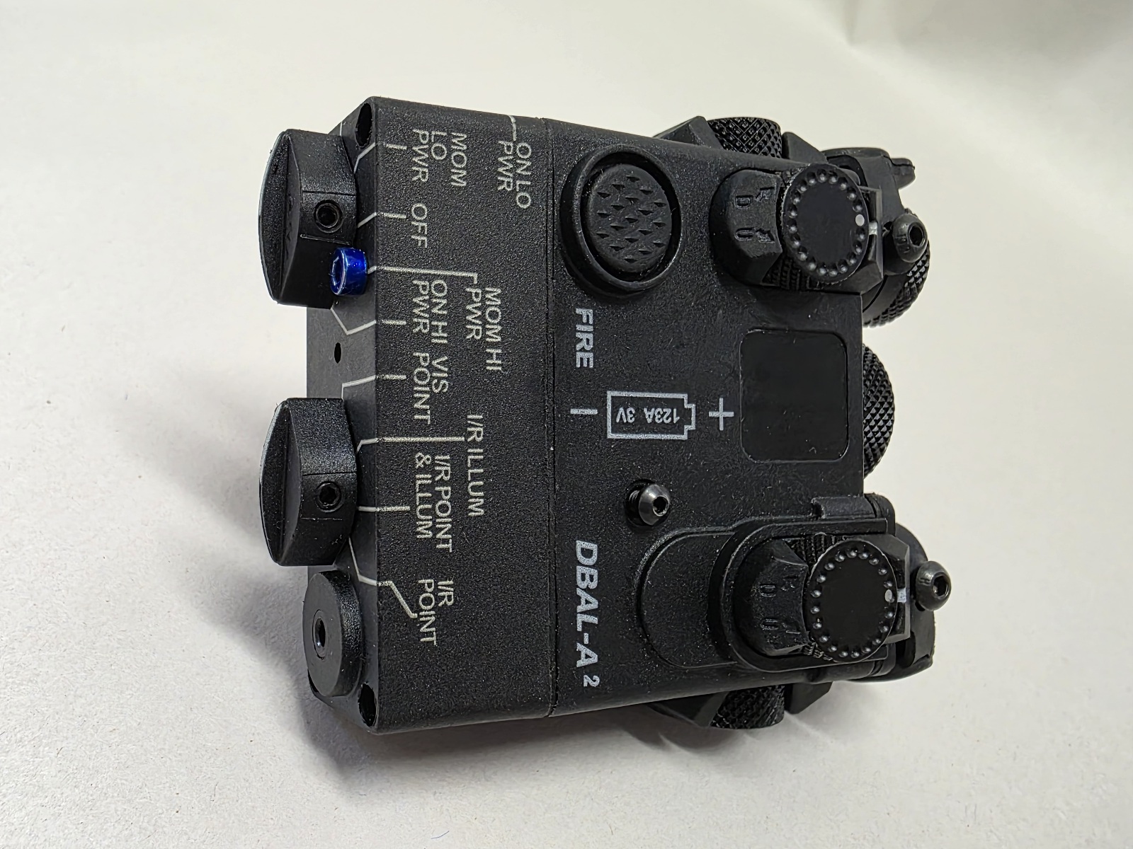 Photo of DBAL-A2 laser aiming device with Visible Green/RED Laser Sight Pointer – Replica