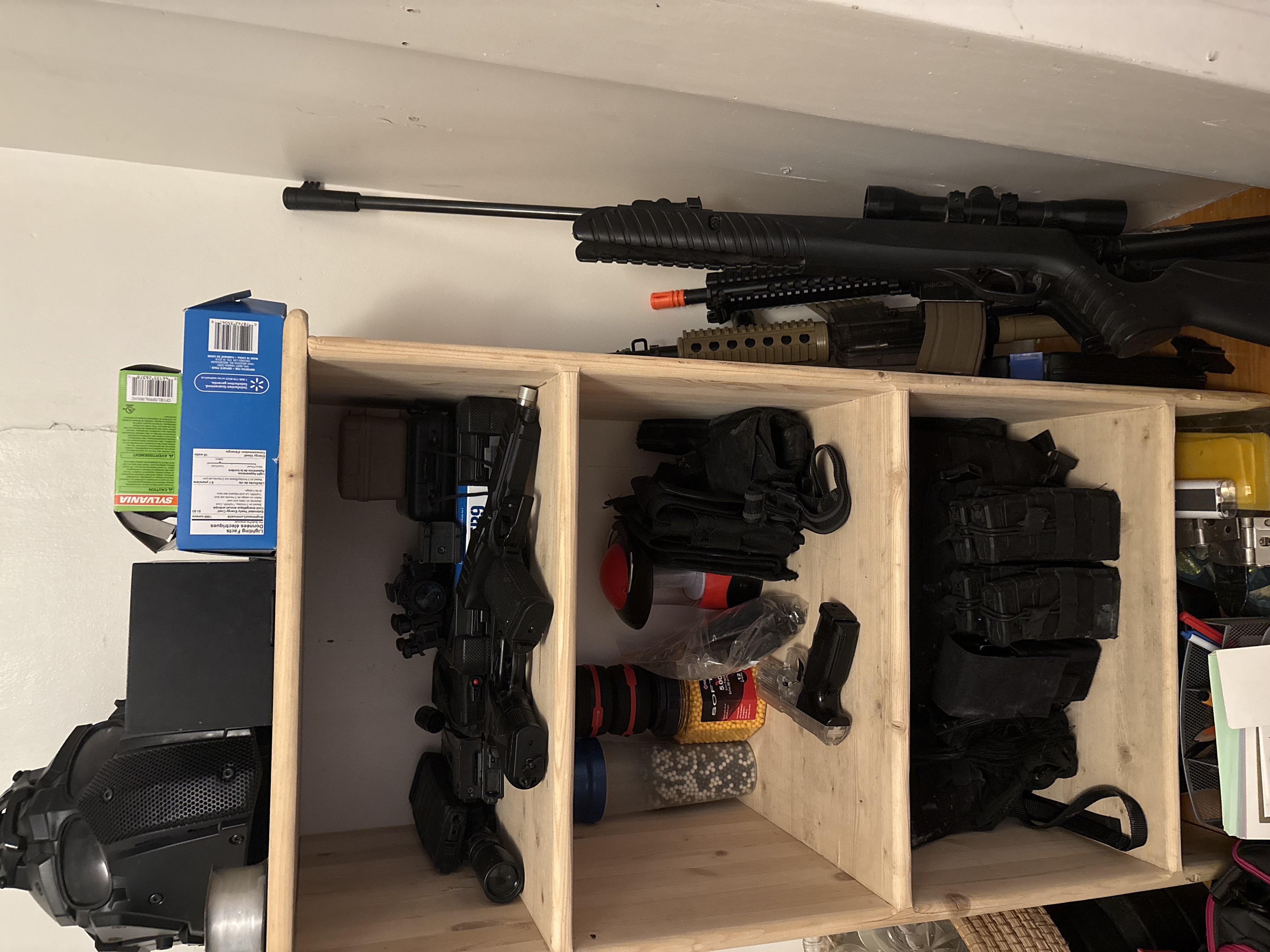 Photo of Air soft Lot w/ Bonus pellet gun