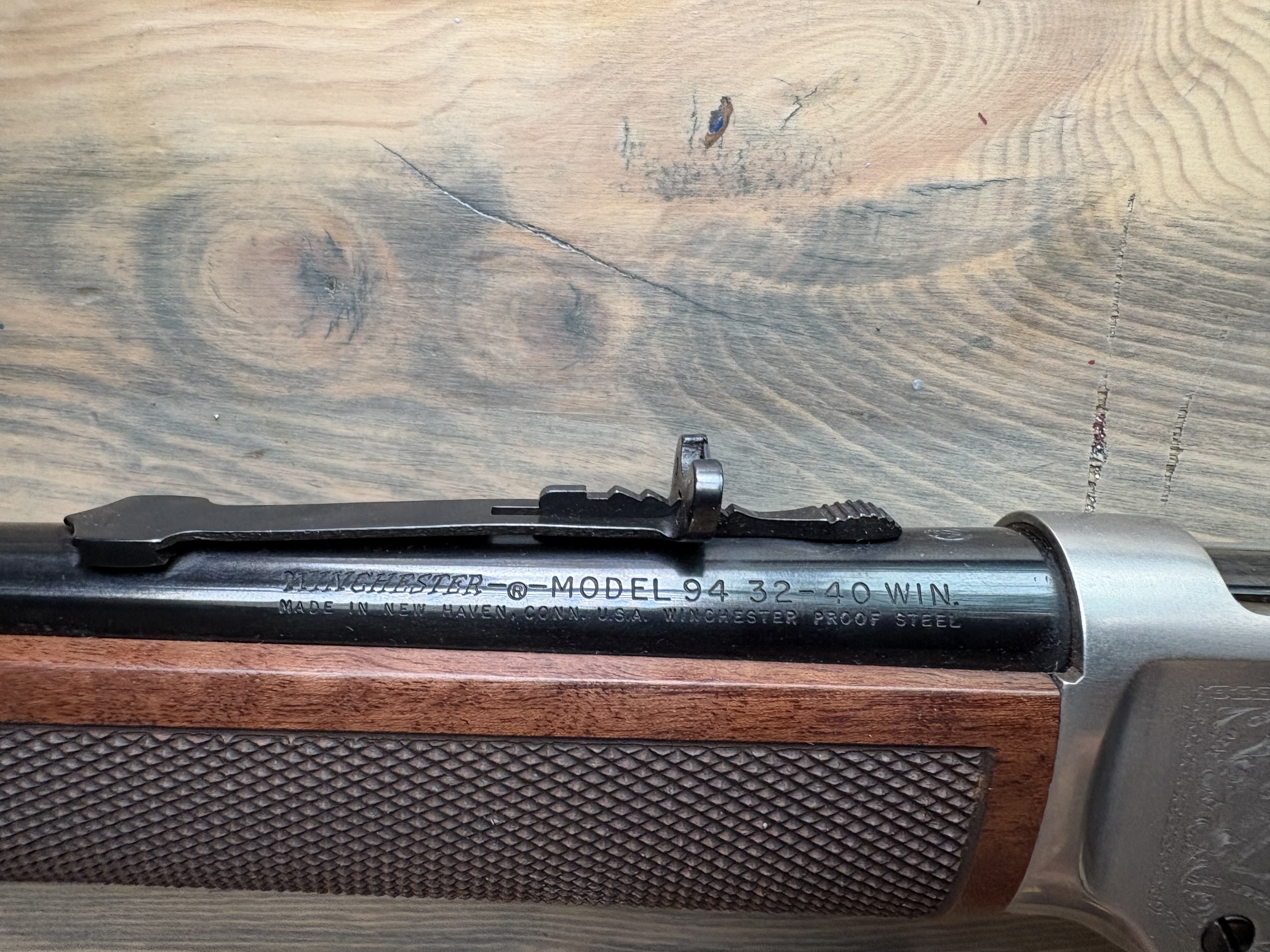 Winchester Model 94 32-40 John Wayne Commemorative with Collector Bullets - 5 - 1753542581156_IMG_6895